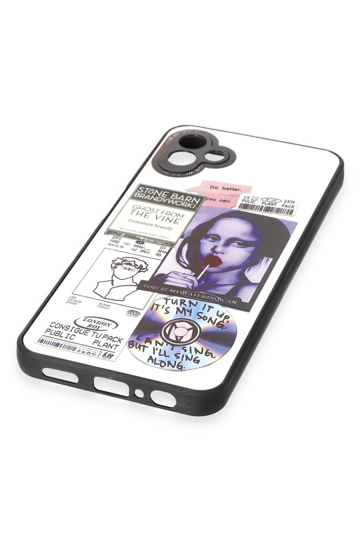 Newface Samsung Galaxy A04 Kılıf Mirror Desenli Kapak - Mirror - 2