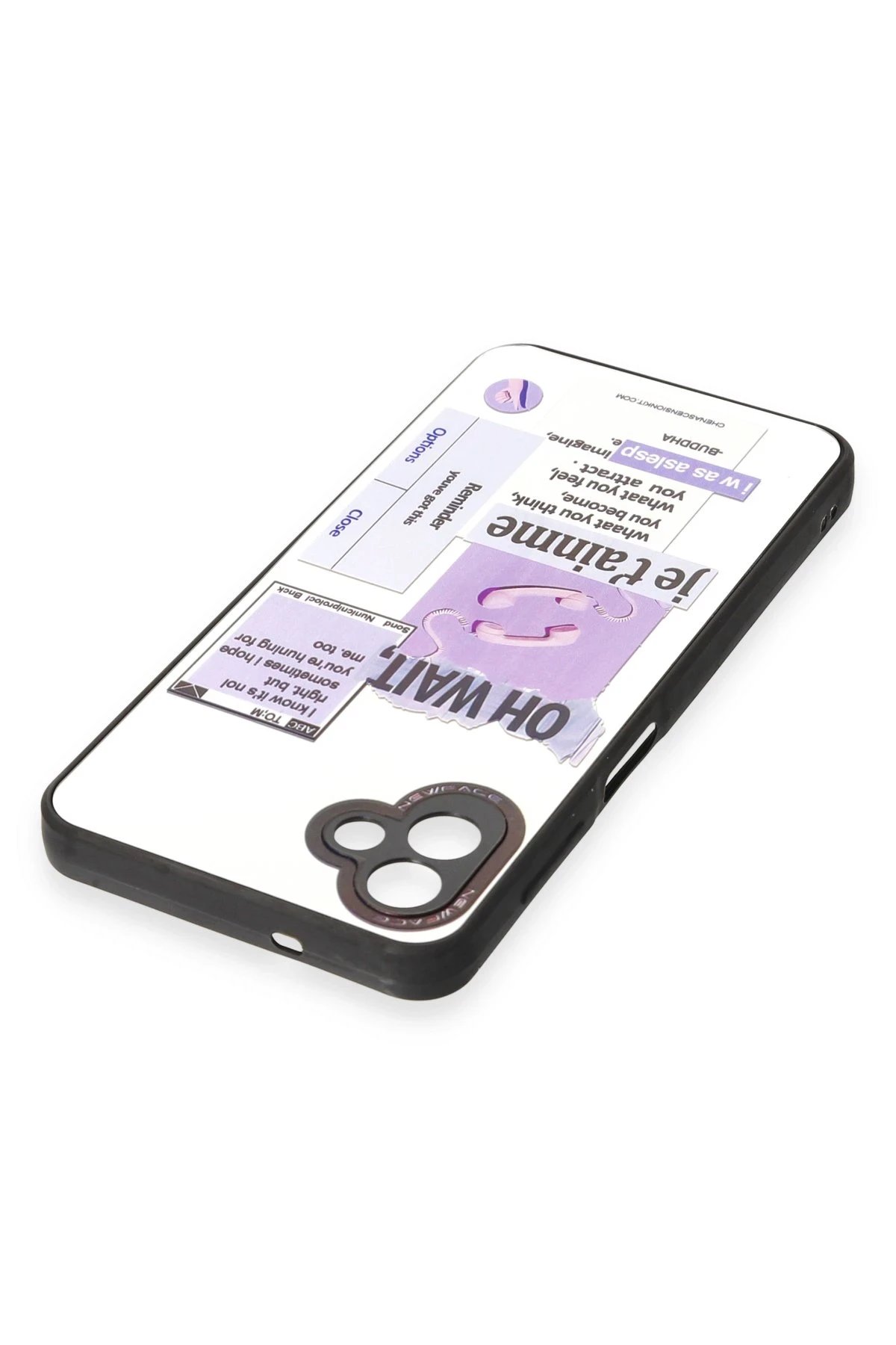 Newface Samsung Galaxy A04 Kılıf Mirror Desenli Kapak - Mirror - 4