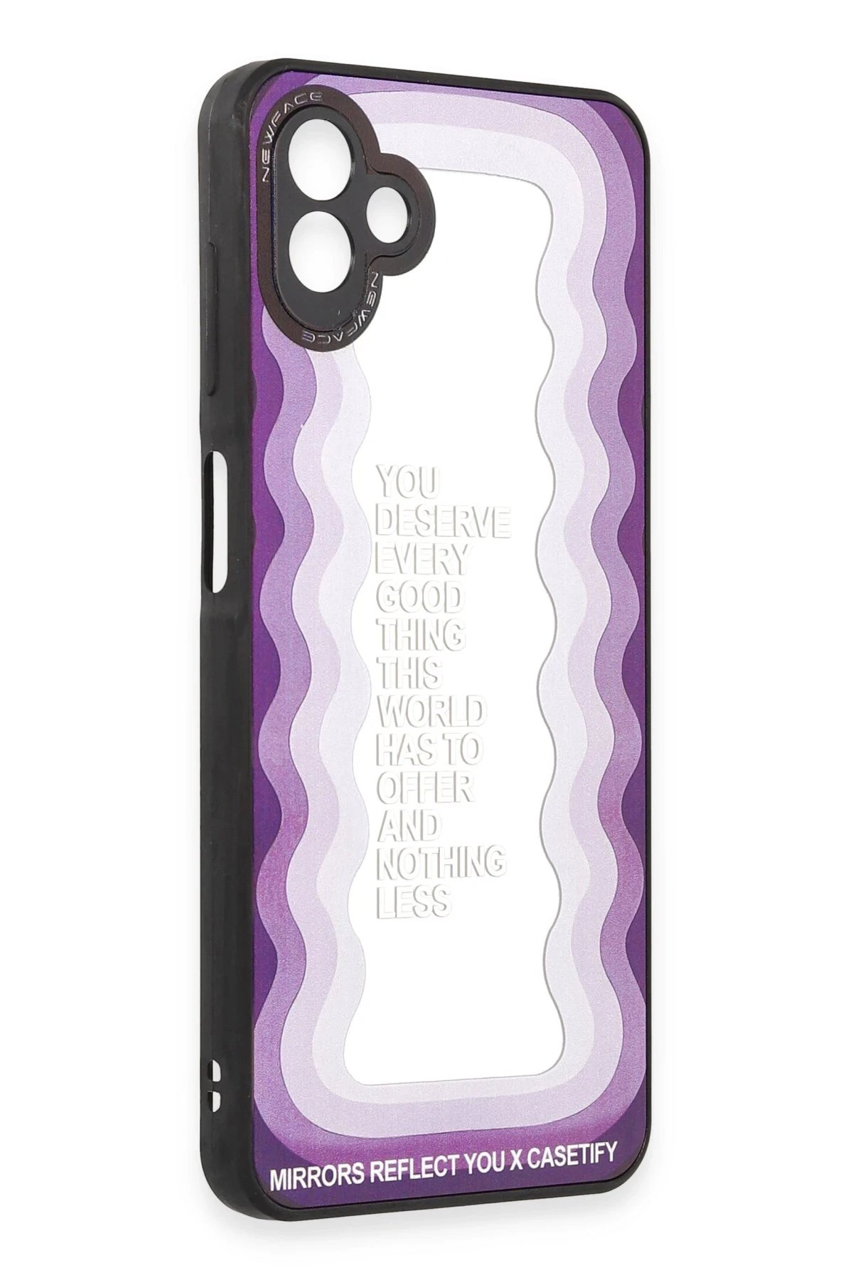 Newface Samsung Galaxy A04 Kılıf Mirror Desenli Kapak - Mirror - 5