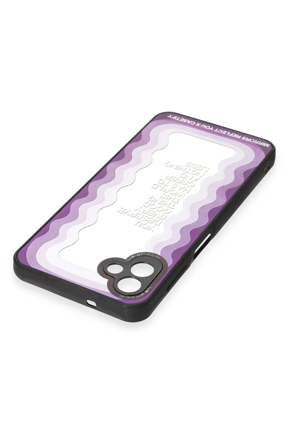 Newface Samsung Galaxy A04 Kılıf Mirror Desenli Kapak - Mirror - 5