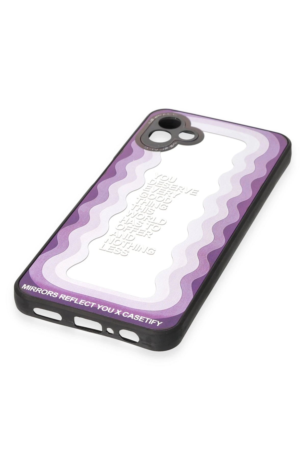 Newface Samsung Galaxy A04 Kılıf Mirror Desenli Kapak - Mirror - 5