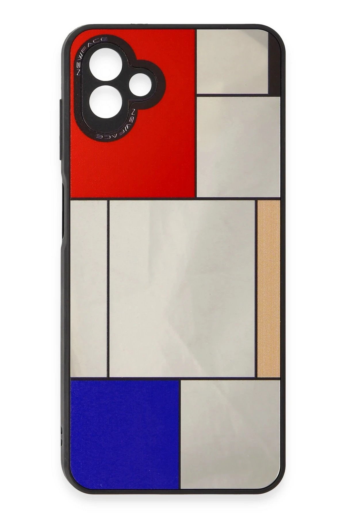 Newface Samsung Galaxy A04 Kılıf Mirror Desenli Kapak - Mirror - 9