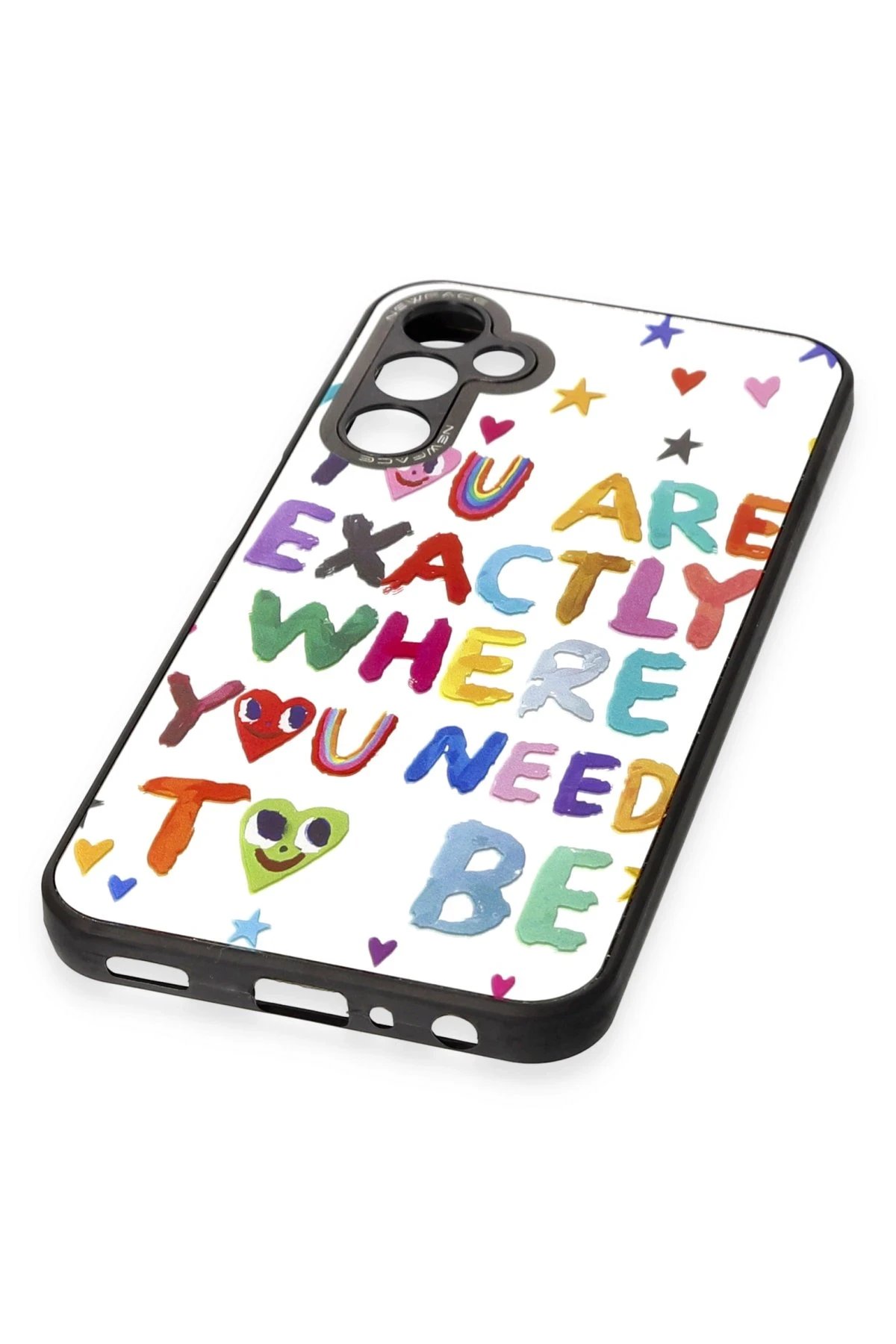 Newface Samsung Galaxy A04S Kılıf Mirror Desenli Kapak - Mirror - 10