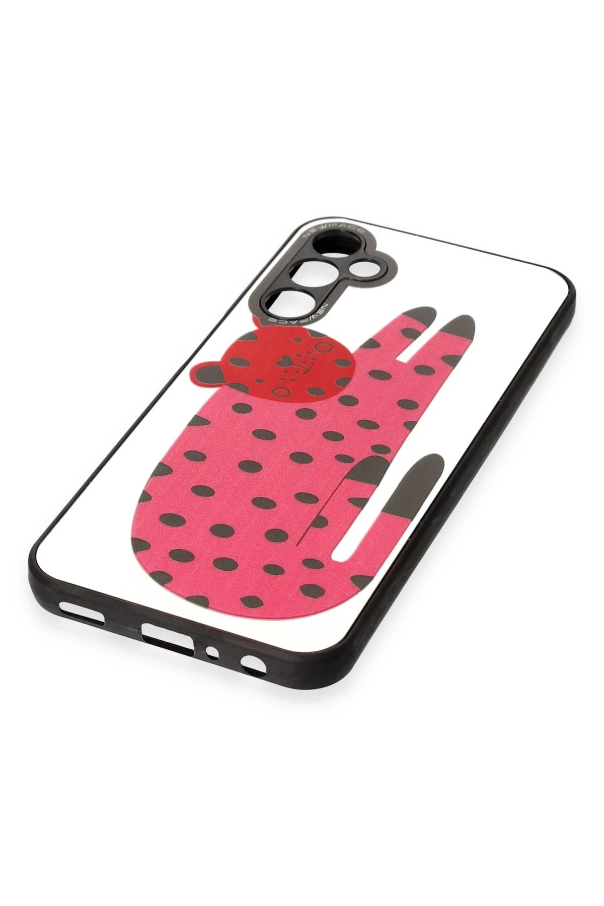 Newface Samsung Galaxy A04S Kılıf Mirror Desenli Kapak - Mirror - 12