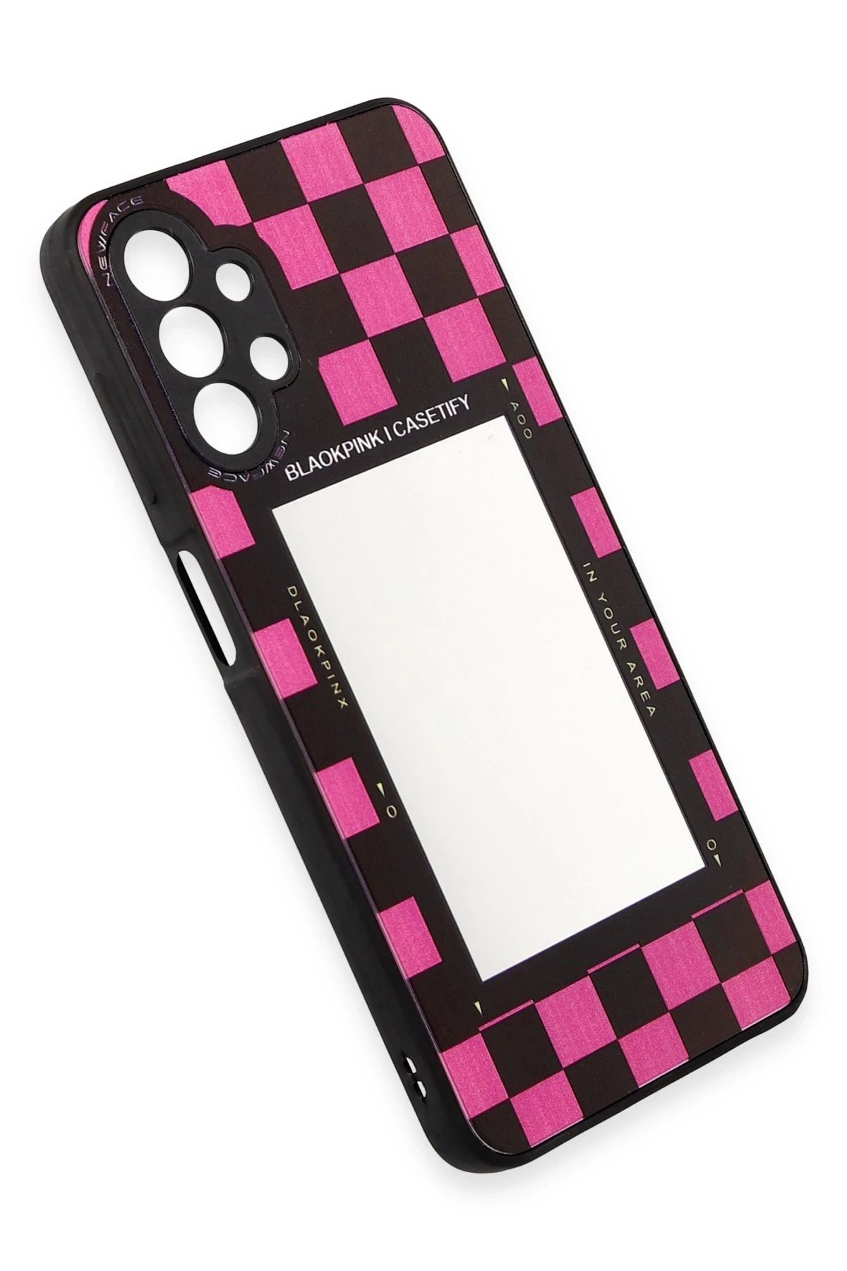 Newface Samsung Galaxy A13 4G Kılıf Mirror Desenli Kapak - Mirror - 8