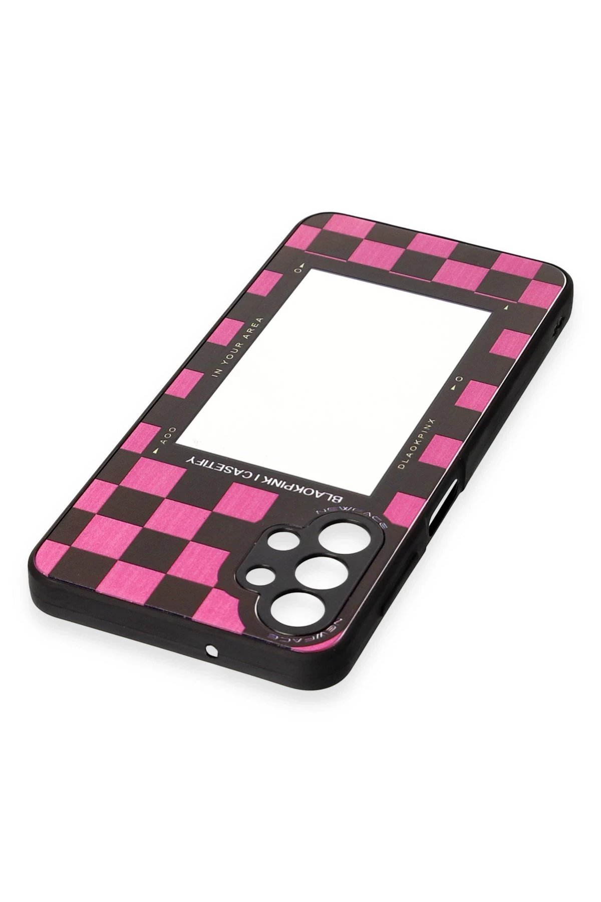 Newface Samsung Galaxy A13 4G Kılıf Mirror Desenli Kapak - Mirror - 8