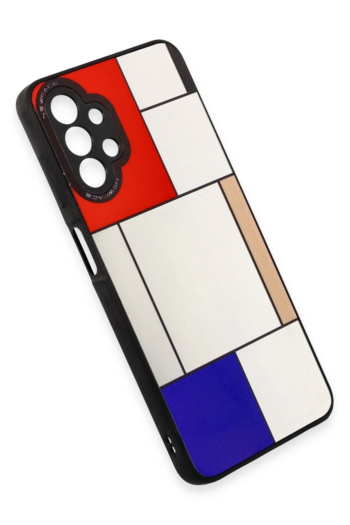 Newface Samsung Galaxy A13 4G Kılıf Mirror Desenli Kapak - Mirror - 9