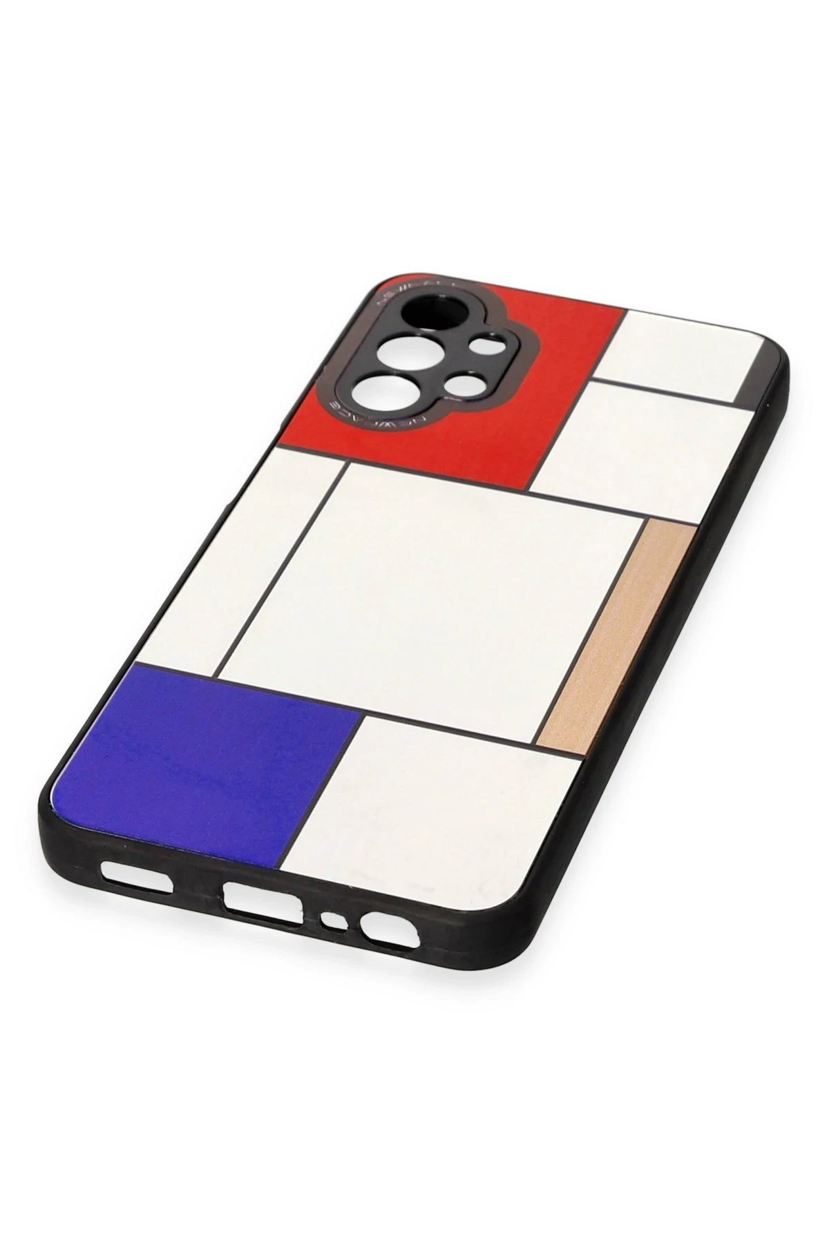 Newface Samsung Galaxy A13 4G Kılıf Mirror Desenli Kapak - Mirror - 9