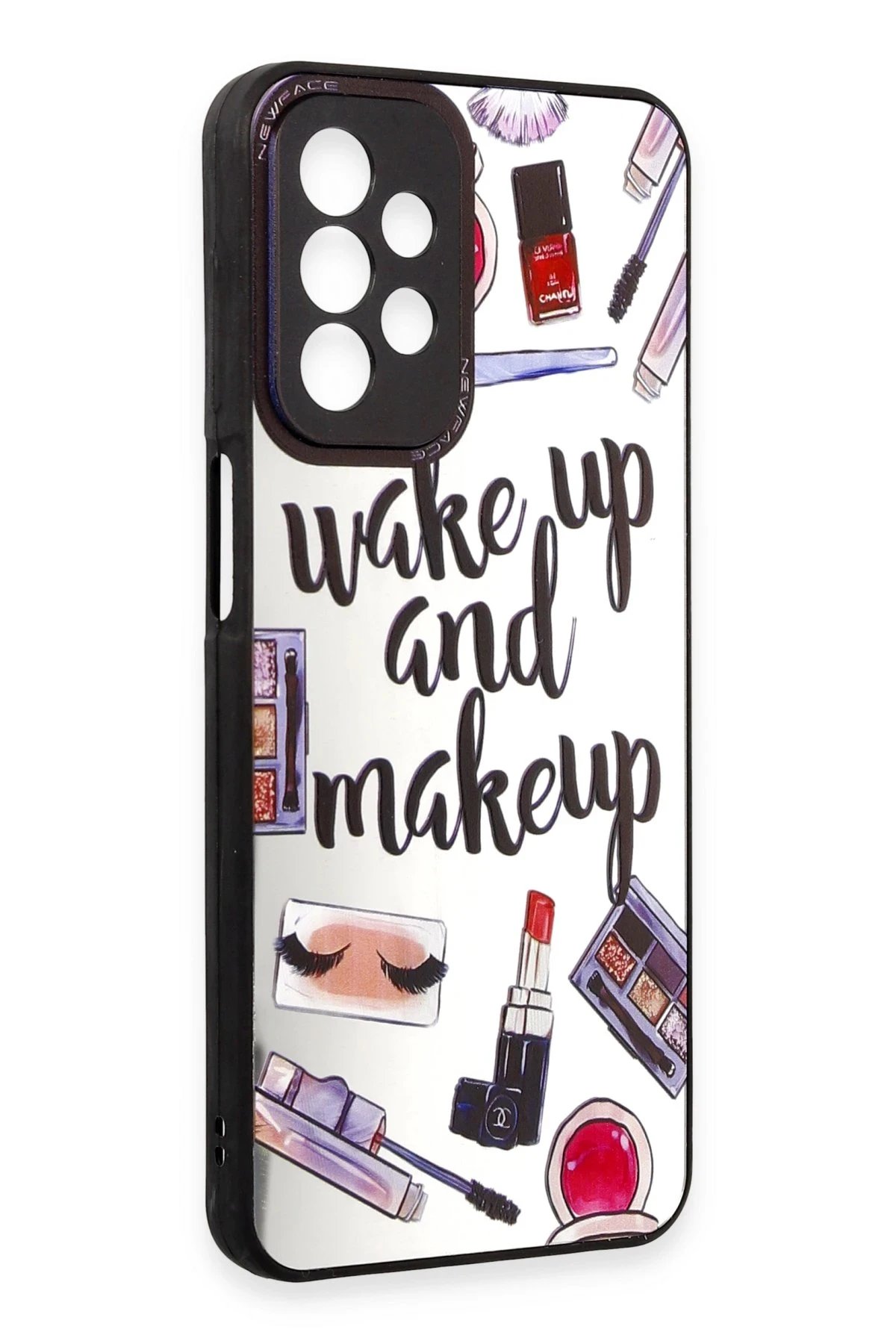 Newface Samsung Galaxy A23 4G Kılıf Mirror Desenli Kapak - Mirror - 3