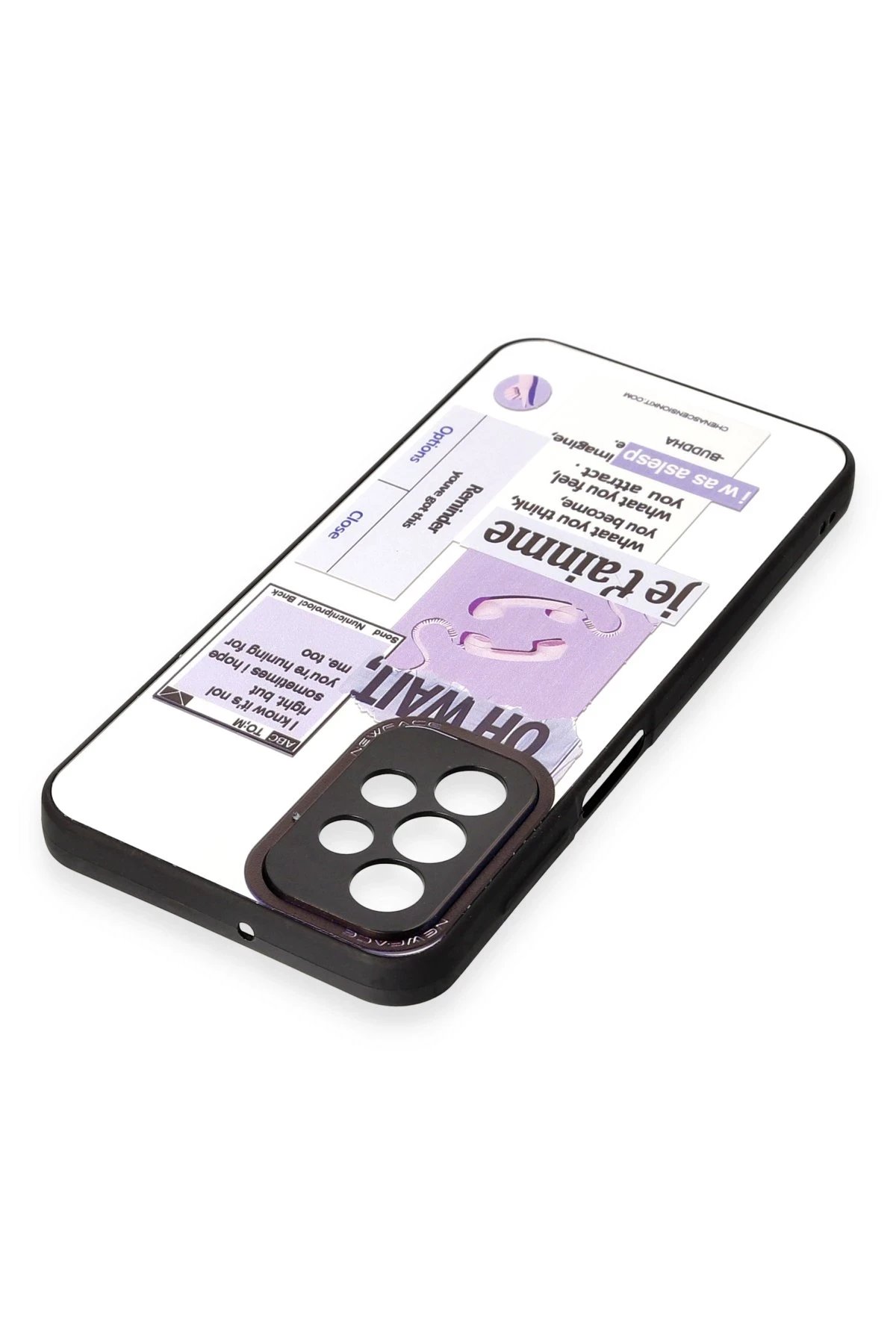 Newface Samsung Galaxy A23 4G Kılıf Mirror Desenli Kapak - Mirror - 4