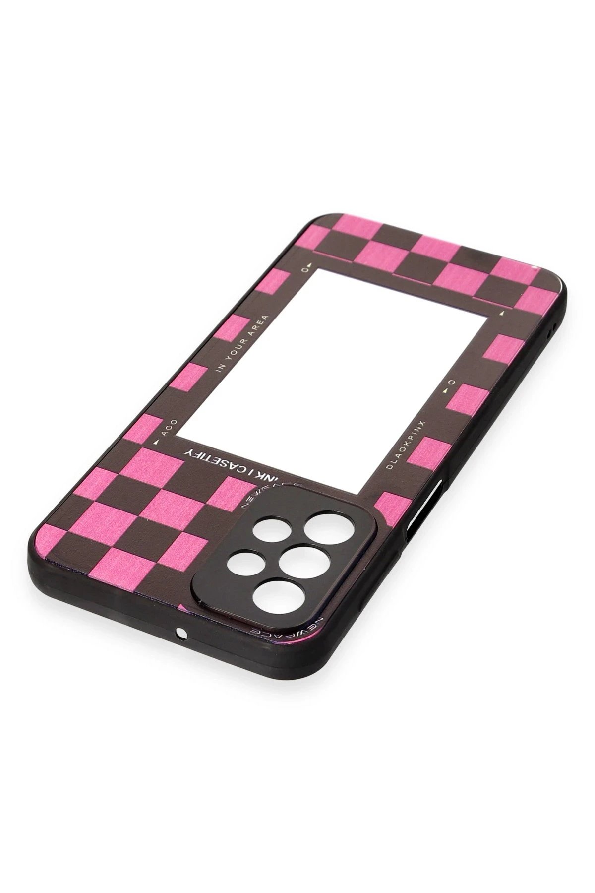 Newface Samsung Galaxy A23 4G Kılıf Mirror Desenli Kapak - Mirror - 8