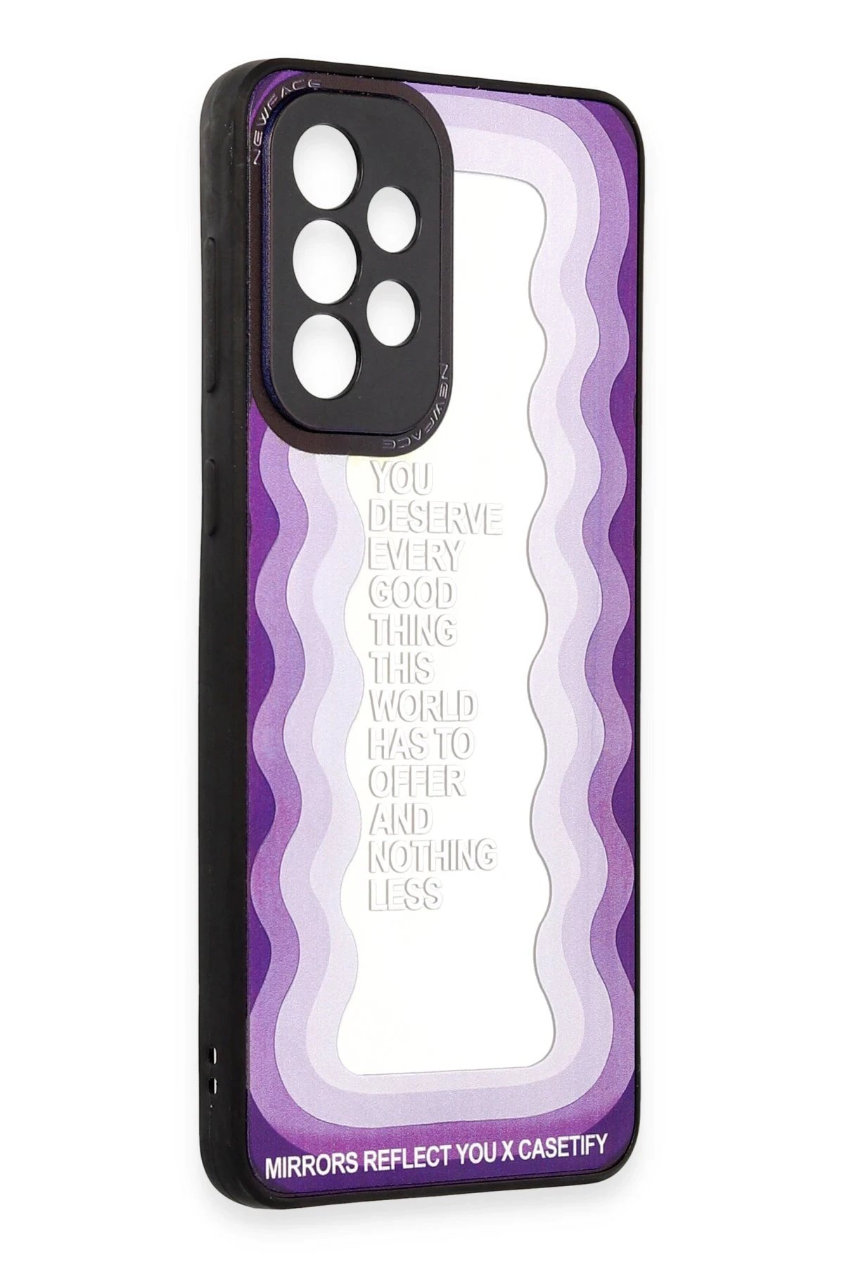 Newface Samsung Galaxy A33 5G Kılıf Mirror Desenli Kapak - Mirror - 5