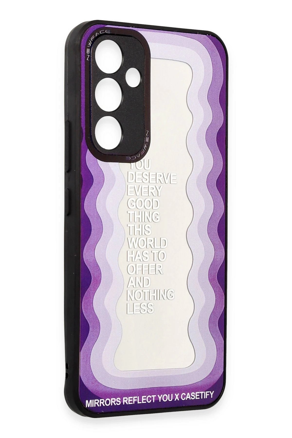 Newface Samsung Galaxy A34 5G Kılıf Mirror Desenli Kapak - Mirror - 5