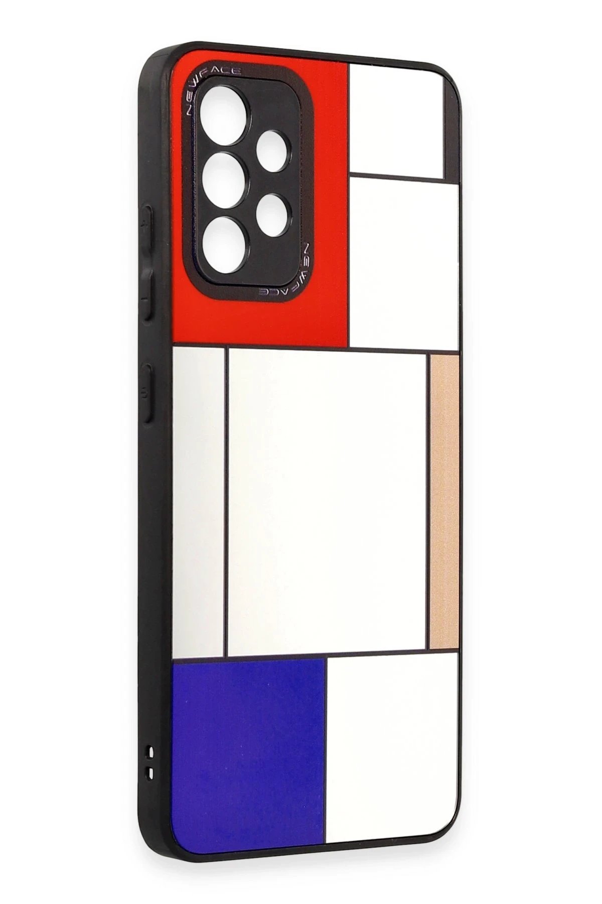 Newface Samsung Galaxy A52 Kılıf Mirror Desenli Kapak - Mirror - 9