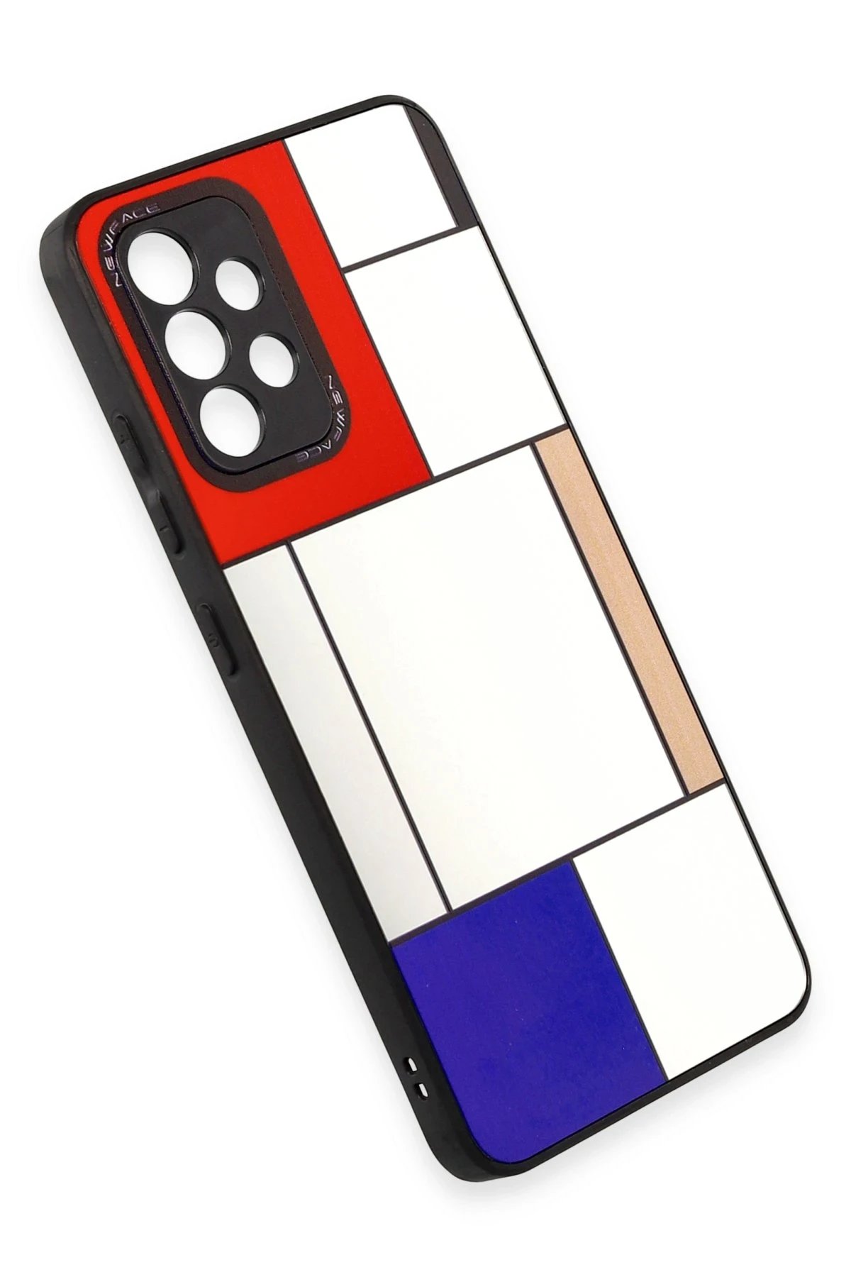 Newface Samsung Galaxy A52 Kılıf Mirror Desenli Kapak - Mirror - 9