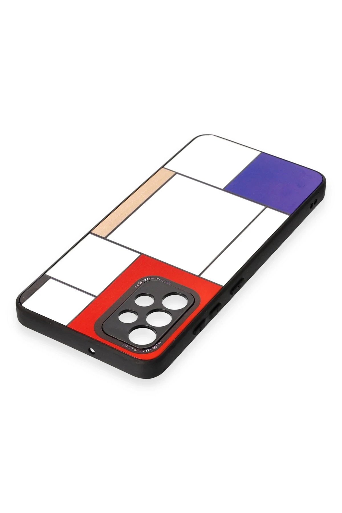 Newface Samsung Galaxy A52 Kılıf Mirror Desenli Kapak - Mirror - 9