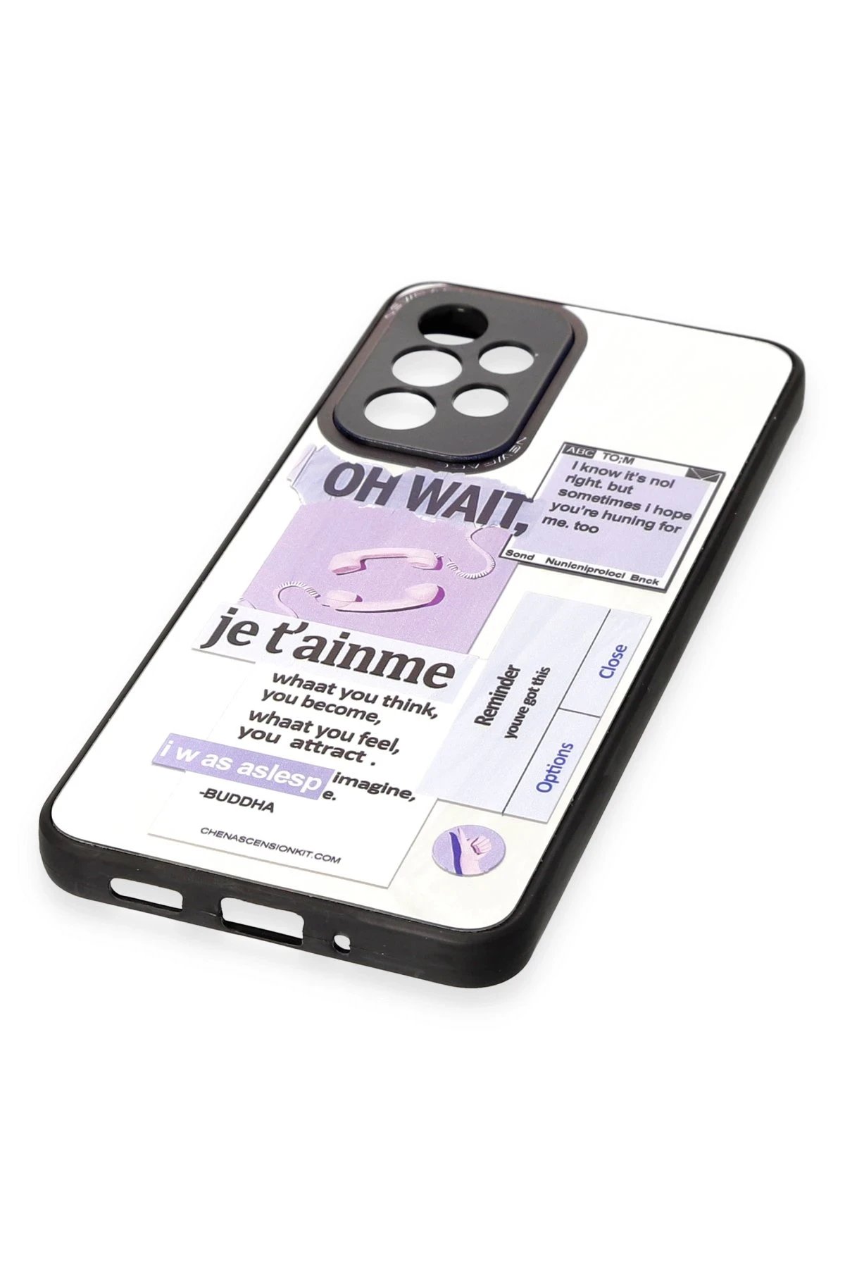 Newface Samsung Galaxy A73 5G Kılıf Mirror Desenli Kapak - Mirror - 4