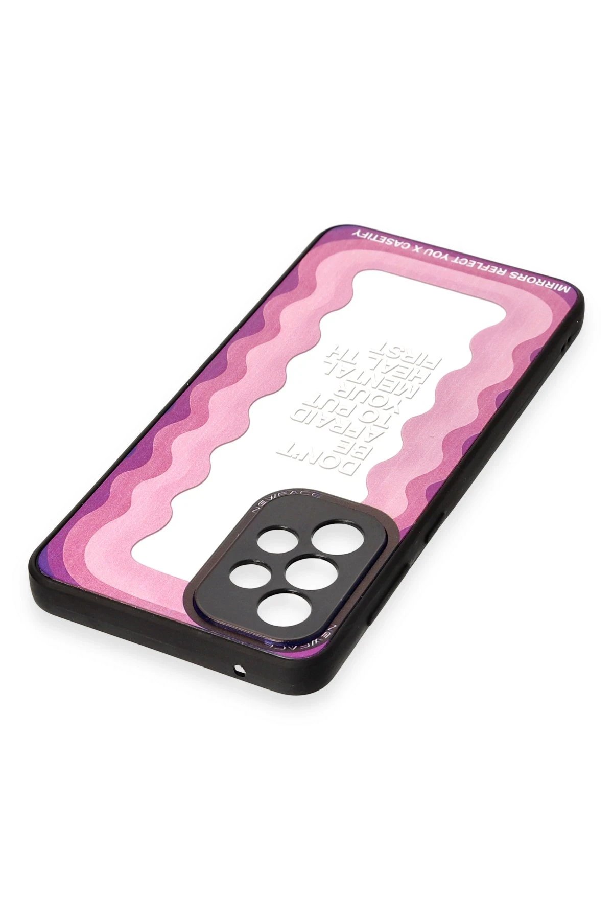 Newface Samsung Galaxy A73 5G Kılıf Mirror Desenli Kapak - Mirror - 11