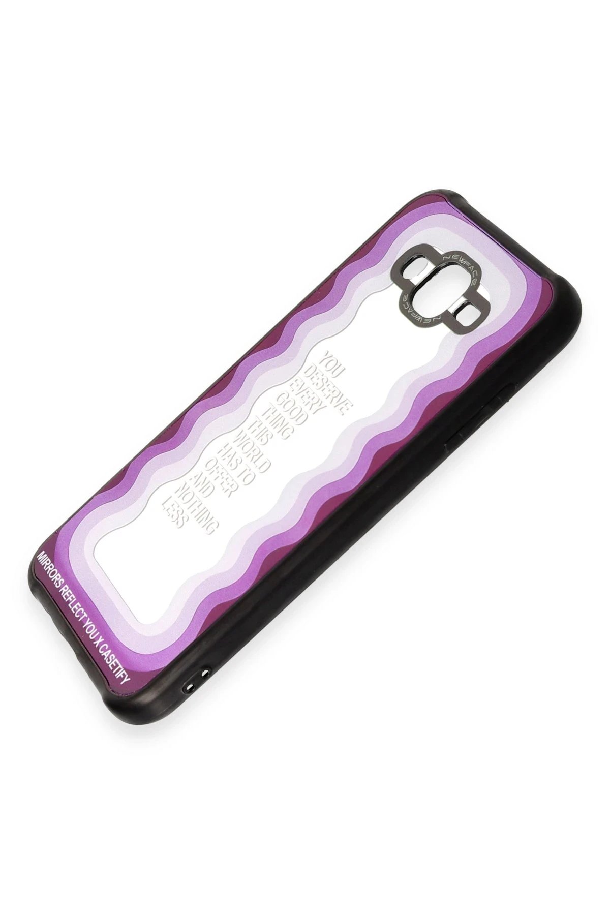 Newface Samsung Galaxy J7 Kılıf Mirror Desenli Kapak - Mirror - 5