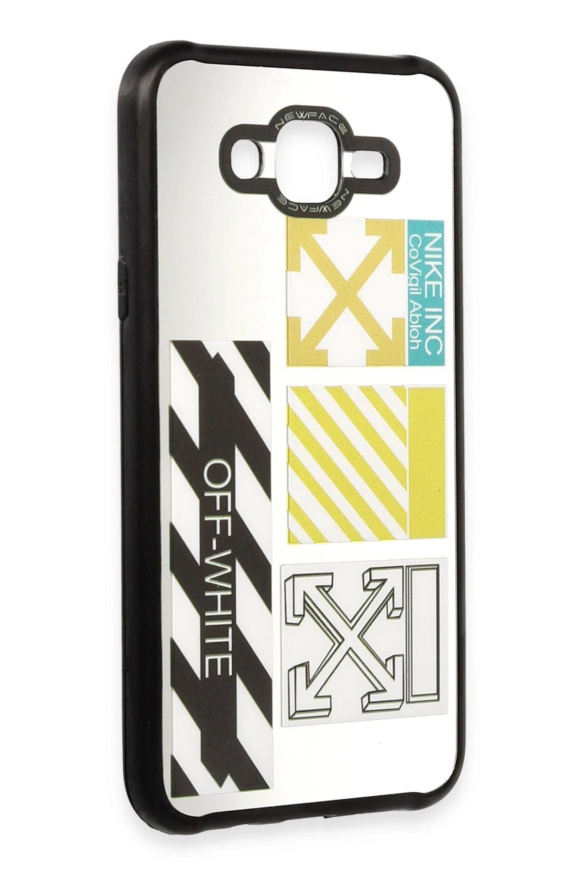 Newface Samsung Galaxy J7 Kılıf Mirror Desenli Kapak - Mirror - 6