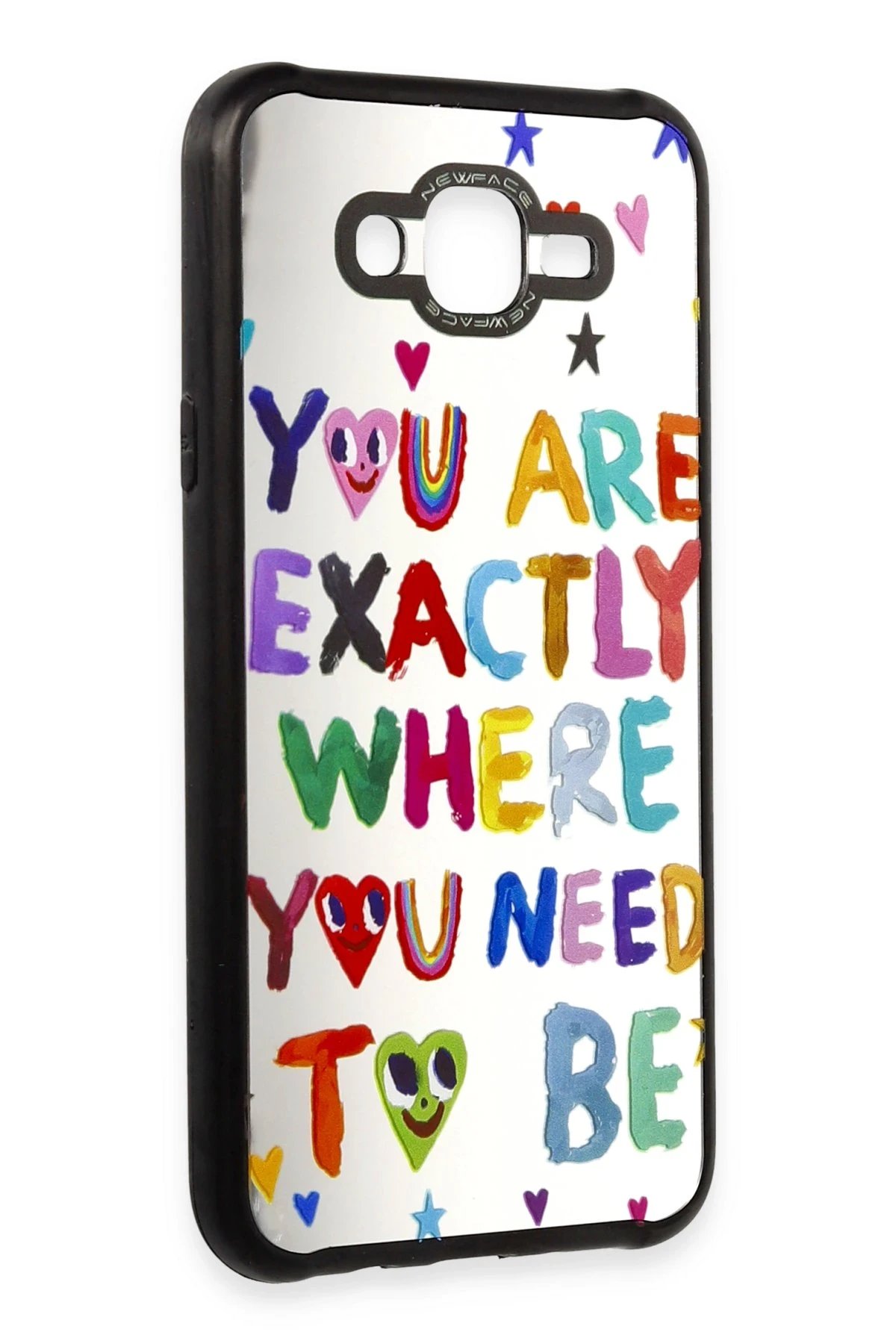 Newface Samsung Galaxy J7 Kılıf Mirror Desenli Kapak - Mirror - 10