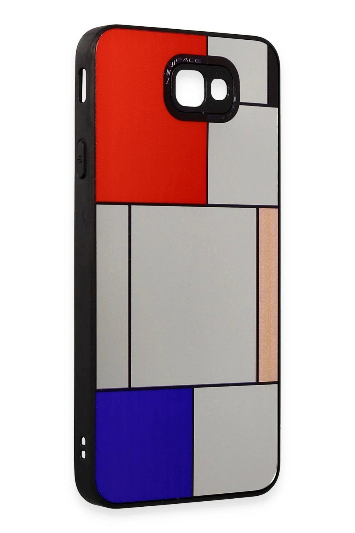 Newface Samsung Galaxy J7 Prime Kılıf Mirror Desenli Kapak - Mirror - 9