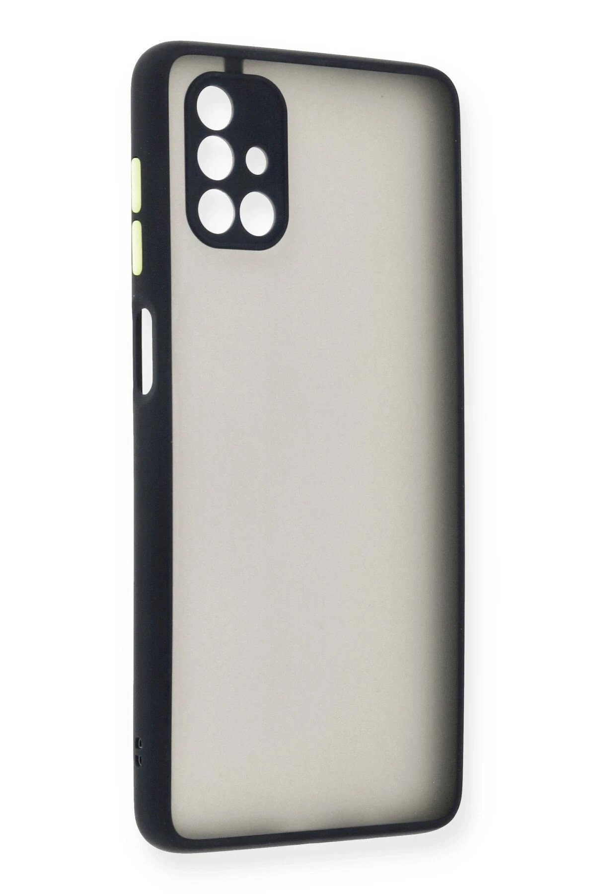 Newface Samsung Galaxy M51 Kılıf Montreal Silikon Kapak - Lacivert