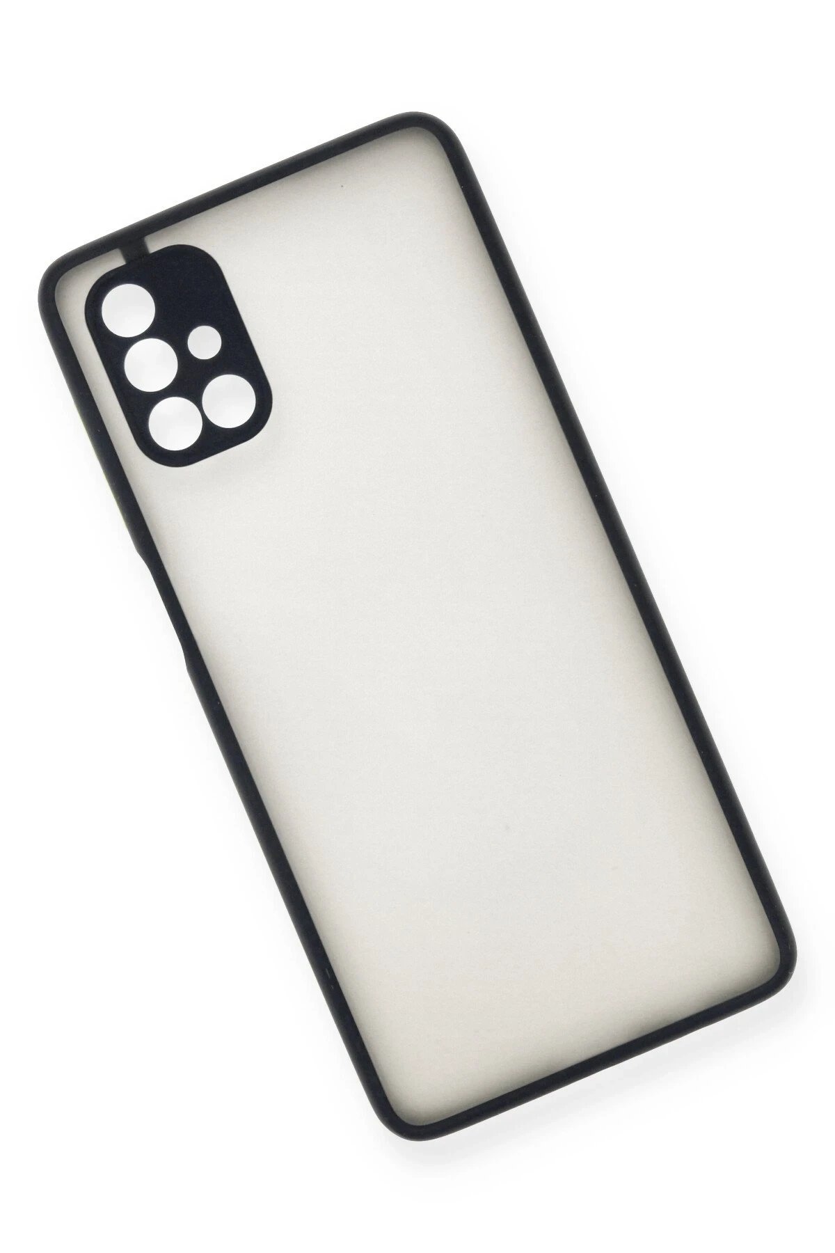 Newface Samsung Galaxy M51 Kılıf Montreal Silikon Kapak - Lacivert