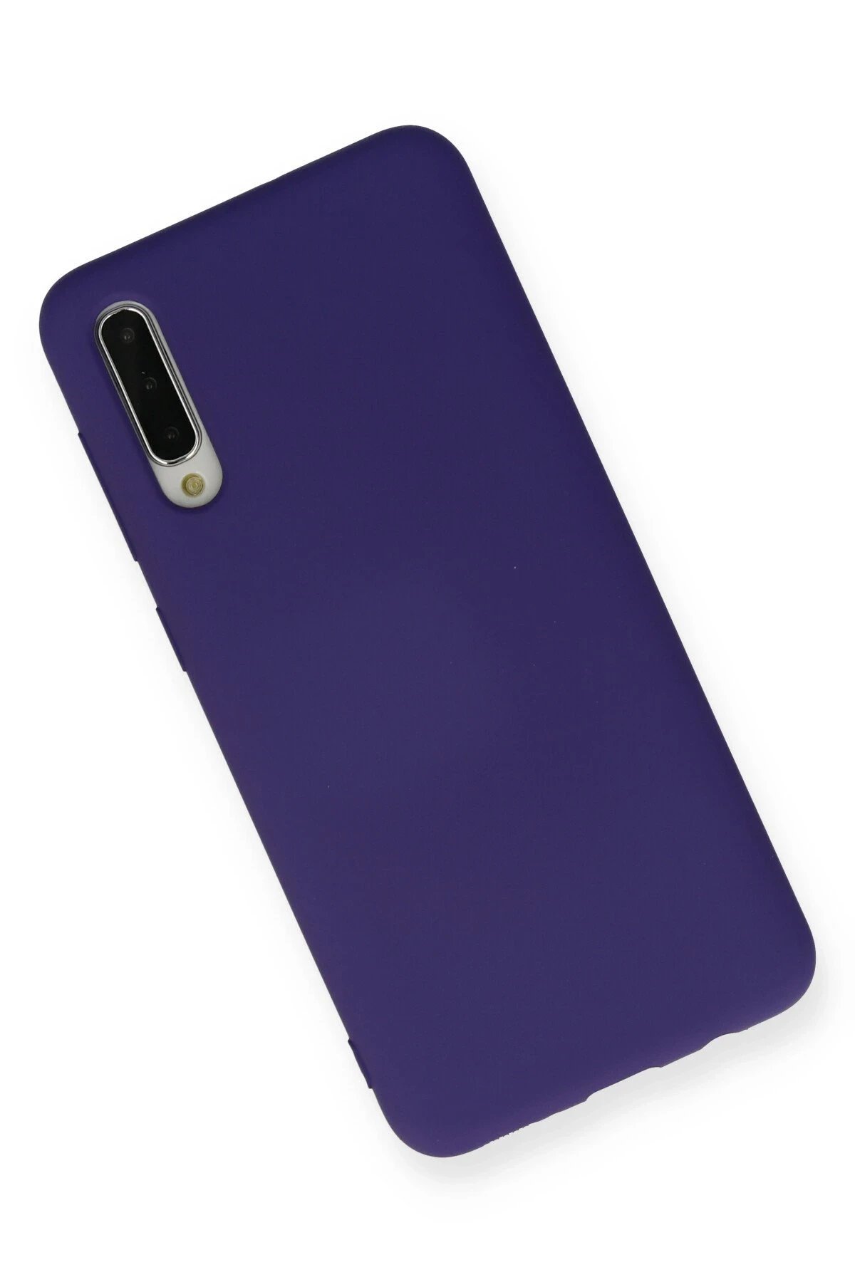 Newface Samsung Galaxy A30S Kılıf Nano içi Kadife Silikon - Mor