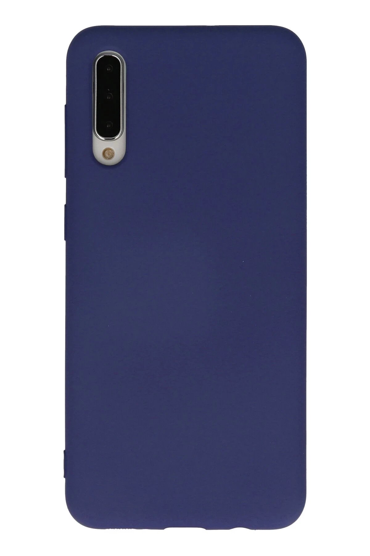 Newface Samsung Galaxy A30S Kılıf Nano içi Kadife Silikon - Lacivert