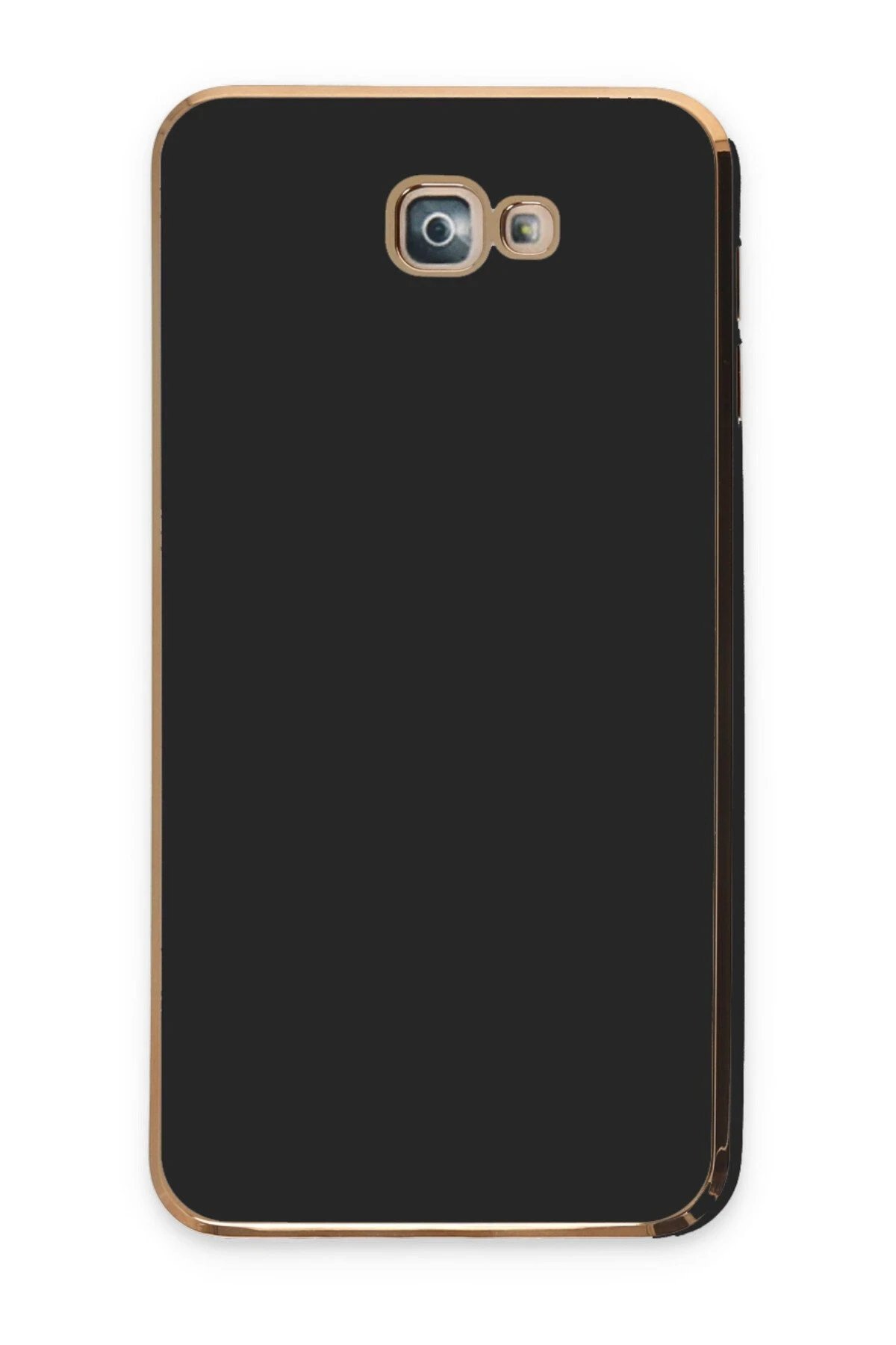 Newface Samsung Galaxy J7 Prime Kılıf Volet Silikon - Siyah