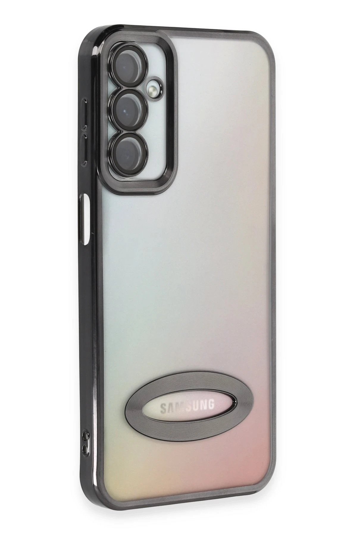 Newface Samsung Galaxy A14 4G Kılıf Slot Silikon - Siyah