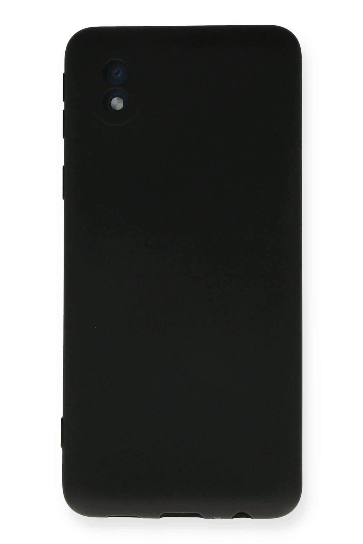 Newface Samsung Galaxy A01 Core Kılıf Nano içi Kadife Silikon - Siyah