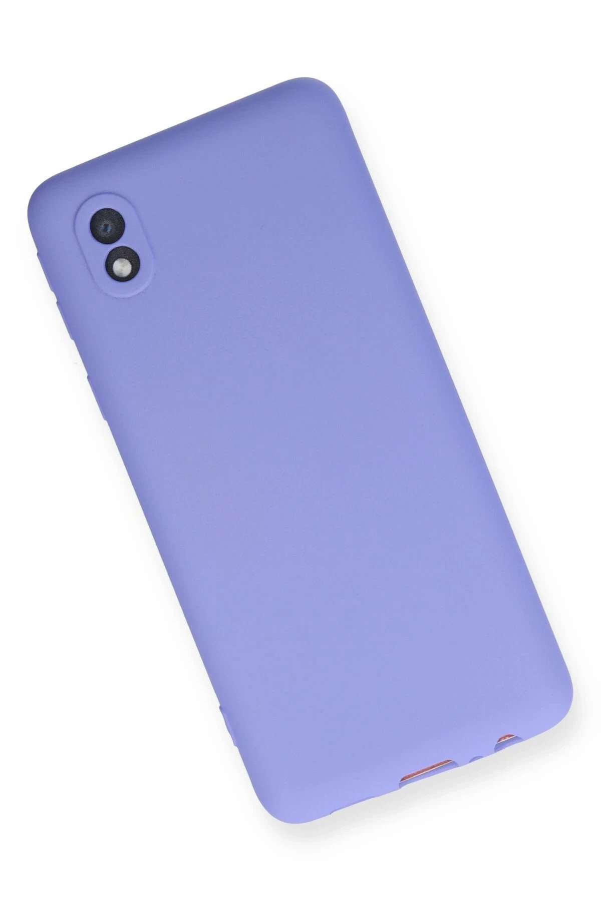 Newface Samsung Galaxy A01 Core Kılıf First Silikon - Lila