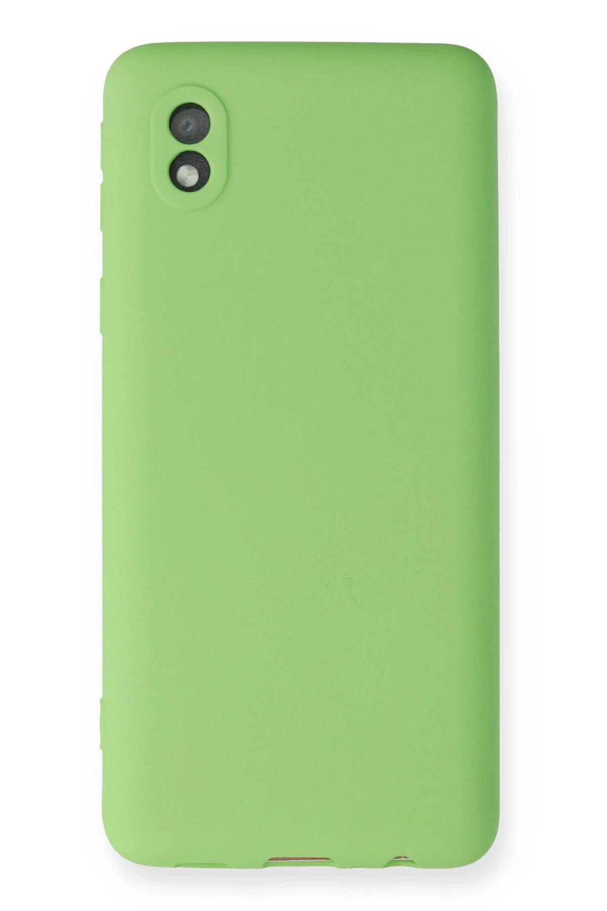 Newface Samsung Galaxy A01 Core Kılıf First Silikon - Yeşil