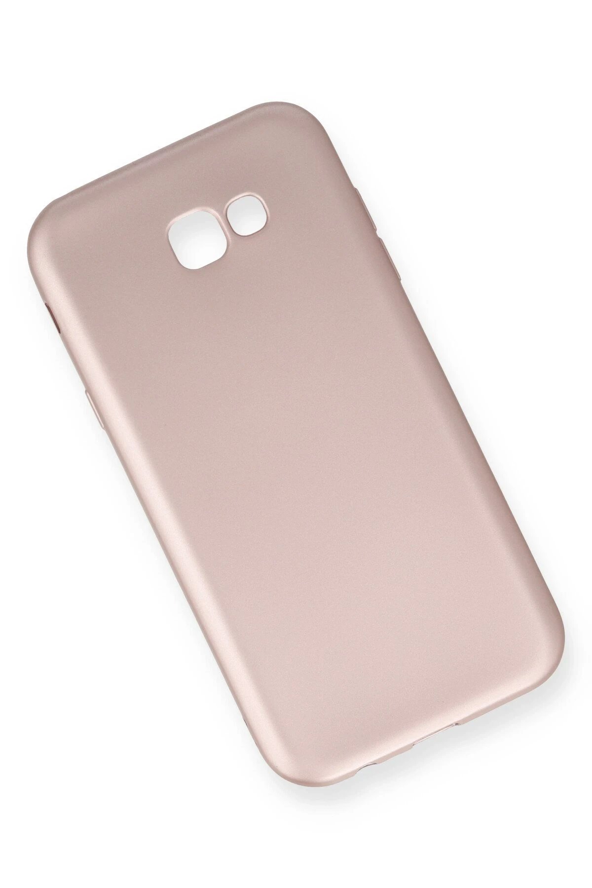 Newface Samsung Galaxy A7 2017 / A720 Kılıf First Silikon - Rose Gold