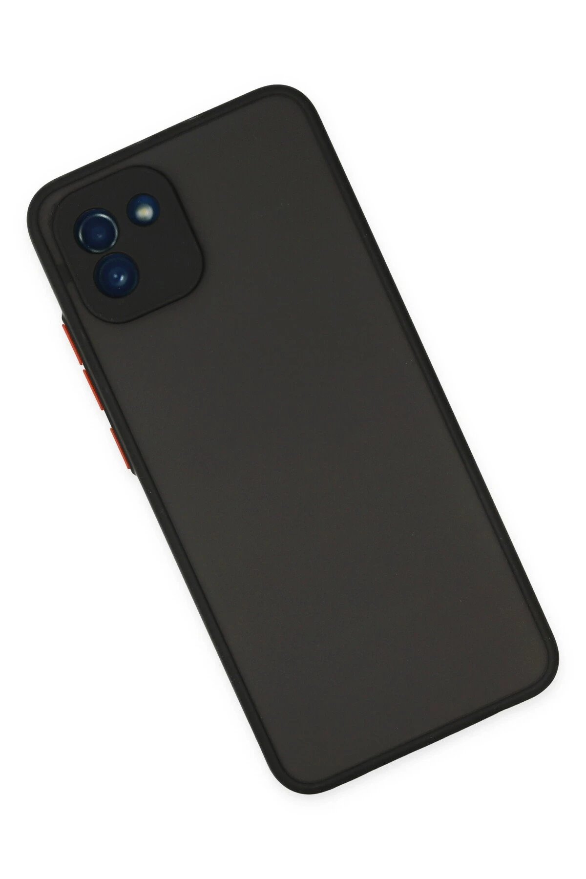 Newface Samsung Galaxy A03 Kılıf Montreal Silikon Kapak - Siyah