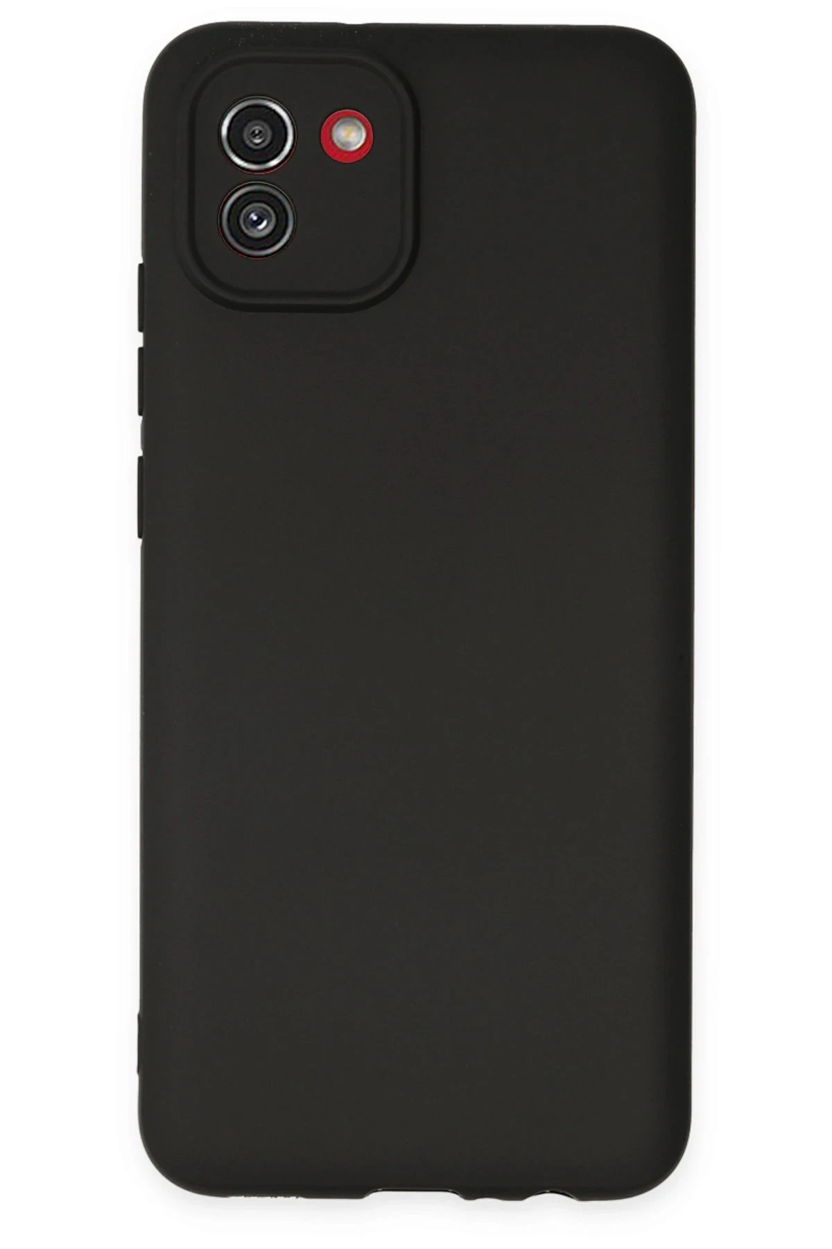 Newface Samsung Galaxy A03 Kılıf First Silikon - Siyah