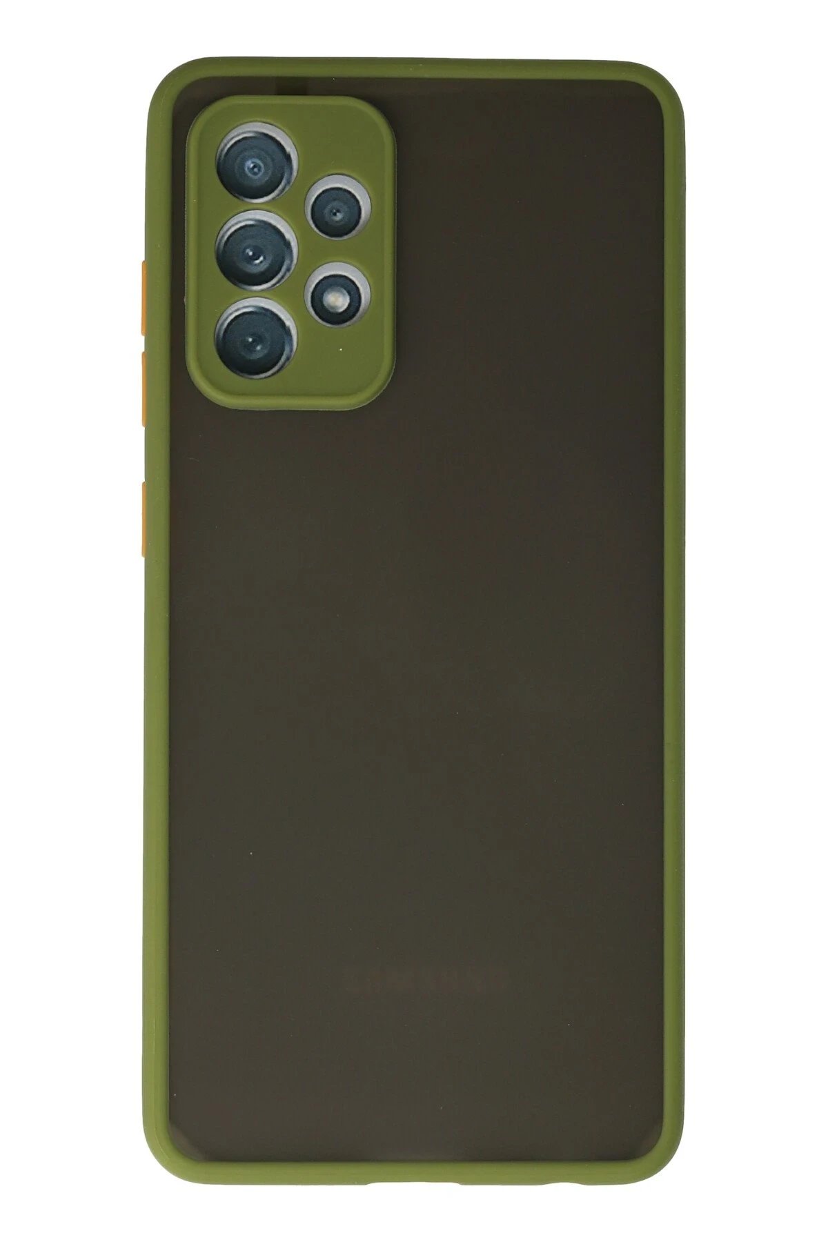 Newface Samsung Galaxy A52 Kılıf Montreal Silikon Kapak - Yeşil