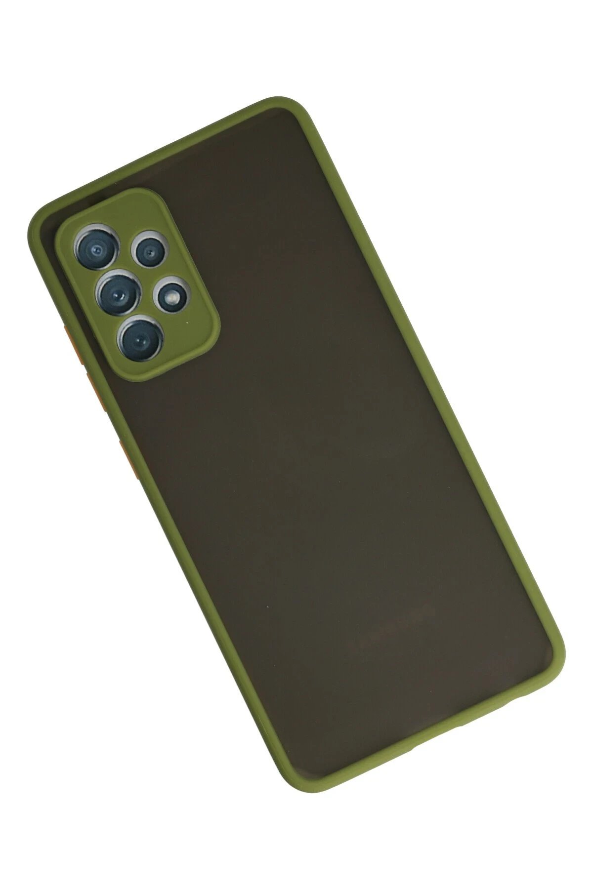 Newface Samsung Galaxy A72 Kılıf Montreal Silikon Kapak - Yeşil