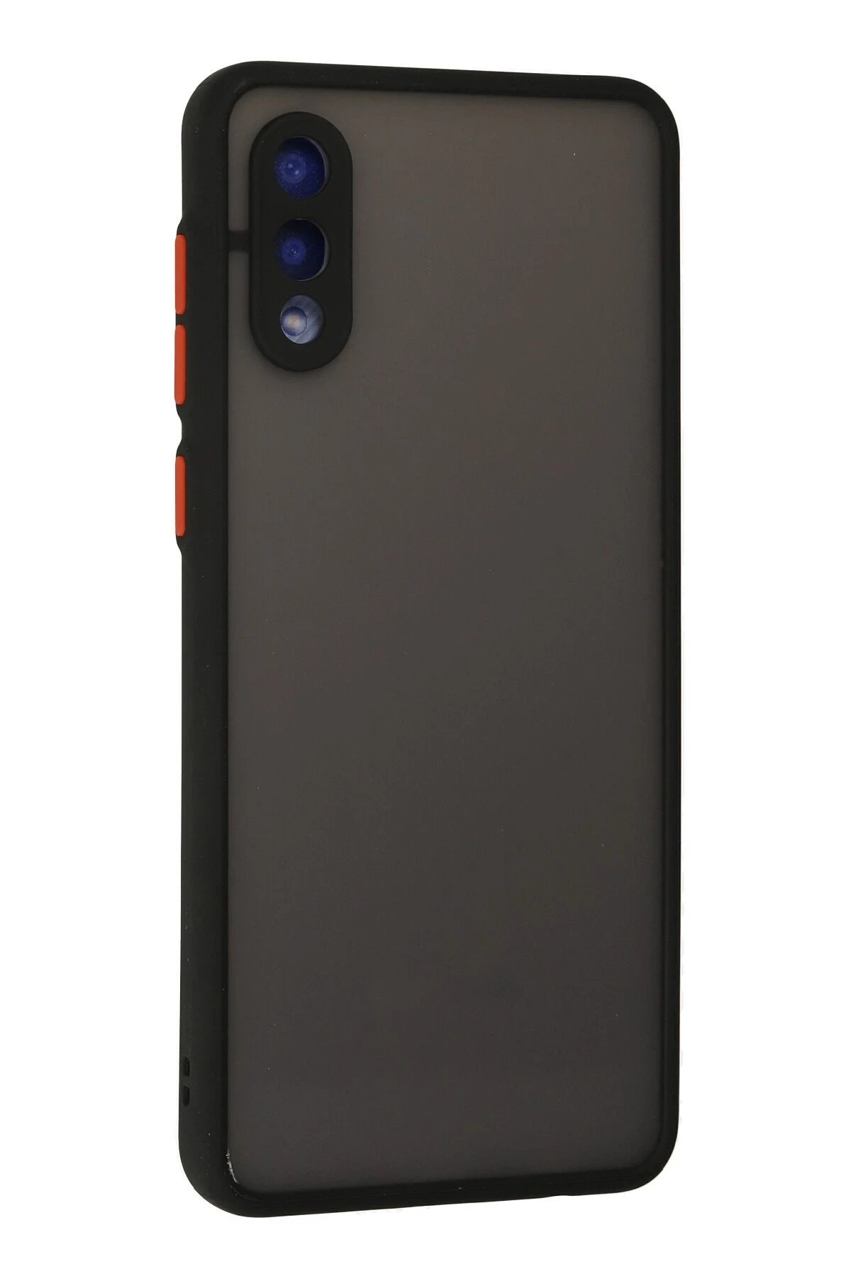 Newface Samsung Galaxy A02 Kılıf Montreal Silikon Kapak - Siyah