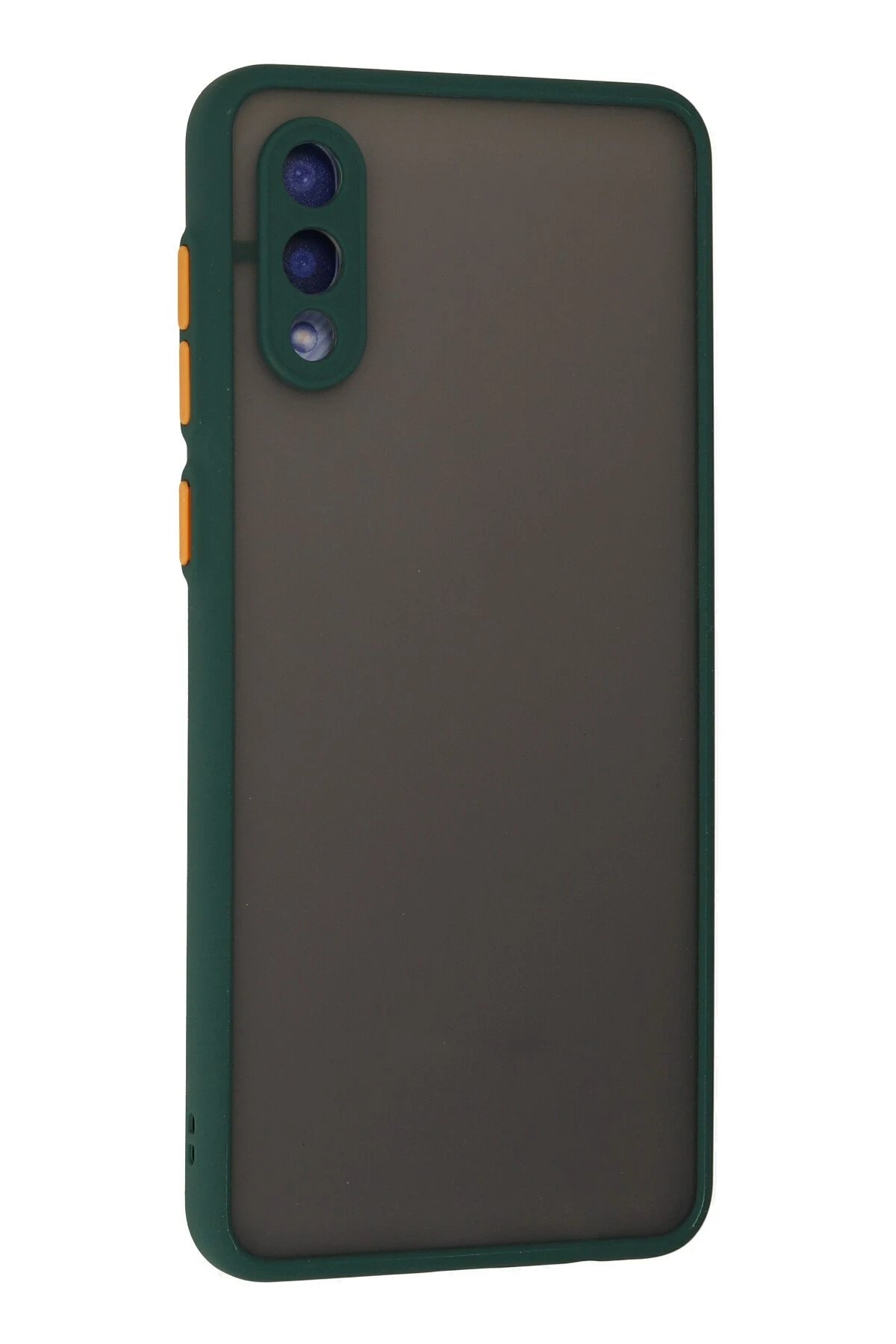 Newface Samsung Galaxy A02 Kılıf Montreal Silikon Kapak - Yeşil