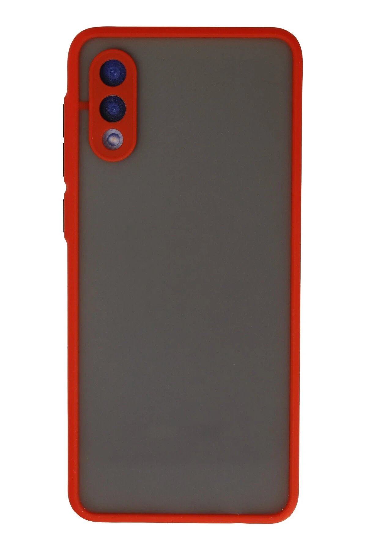 Newface Samsung Galaxy A02 Kılıf Montreal Silikon Kapak - Kırmızı