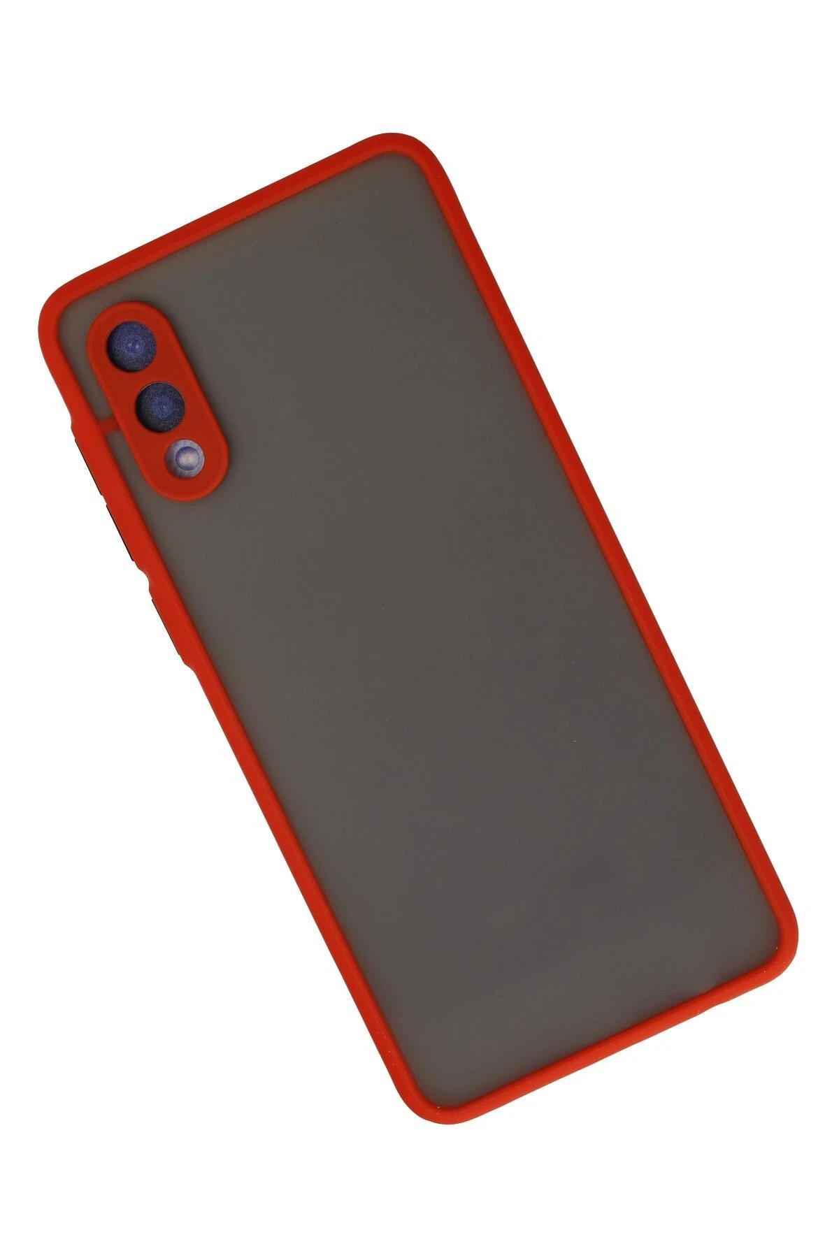 Newface Samsung Galaxy A02 Kılıf Montreal Silikon Kapak - Kırmızı