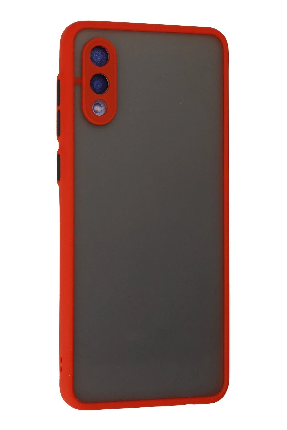 Newface Samsung Galaxy A02 Kılıf Montreal Silikon Kapak - Kırmızı