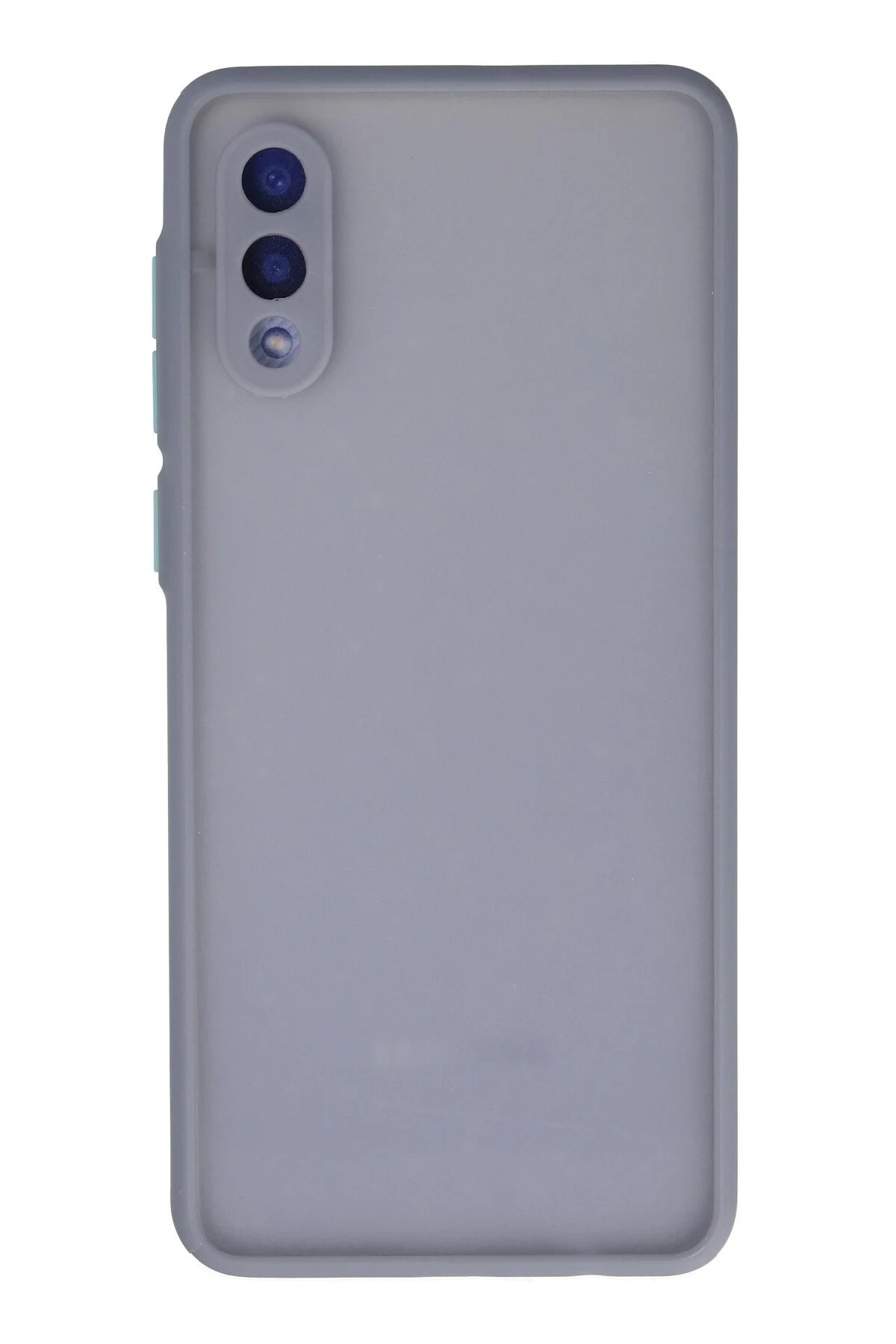 Newface Samsung Galaxy A02 Kılıf Montreal Silikon Kapak - Gri