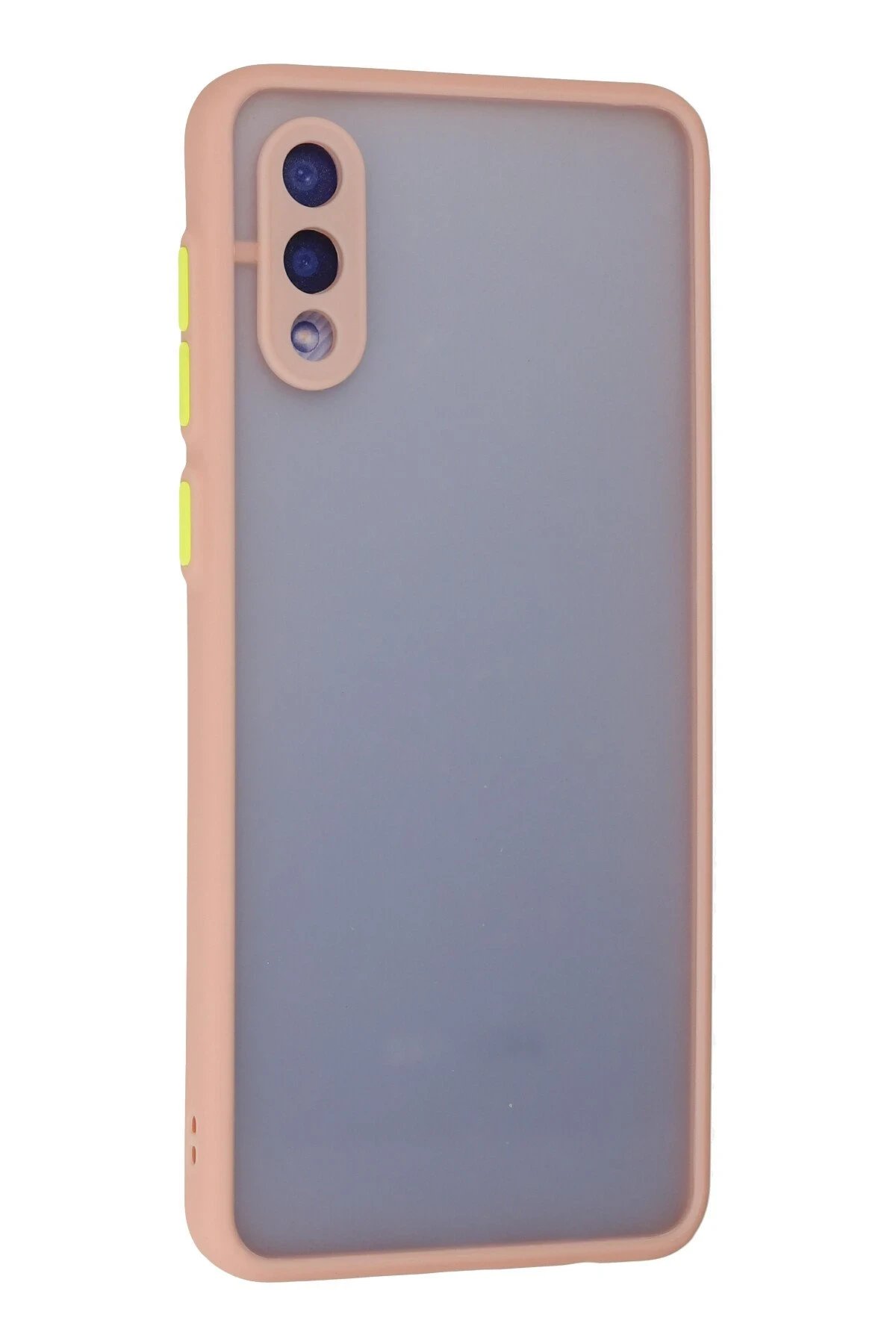 Newface Samsung Galaxy A02 Kılıf Montreal Silikon Kapak - Pembe