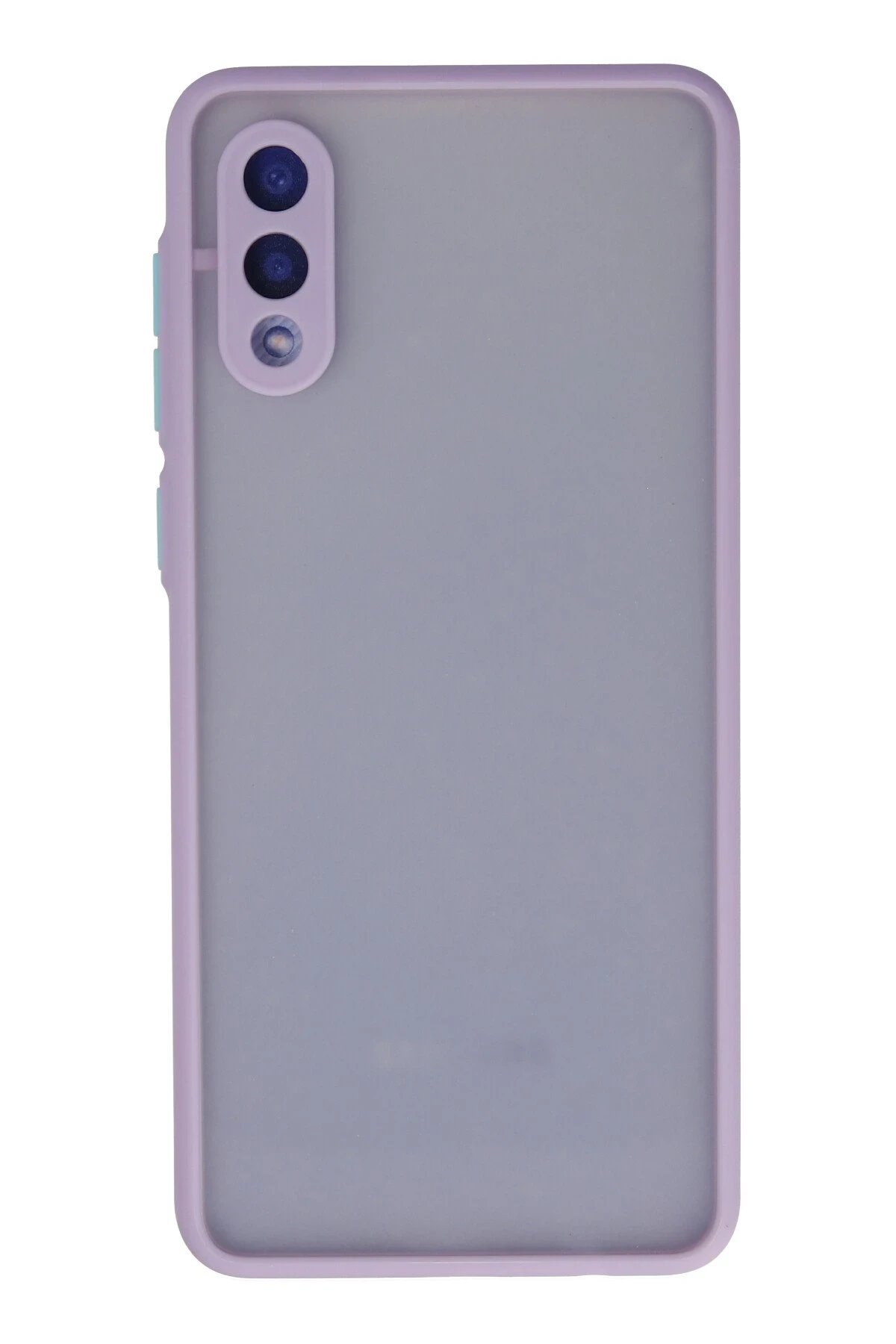 Newface Samsung Galaxy A02 Kılıf Montreal Silikon Kapak - Mor