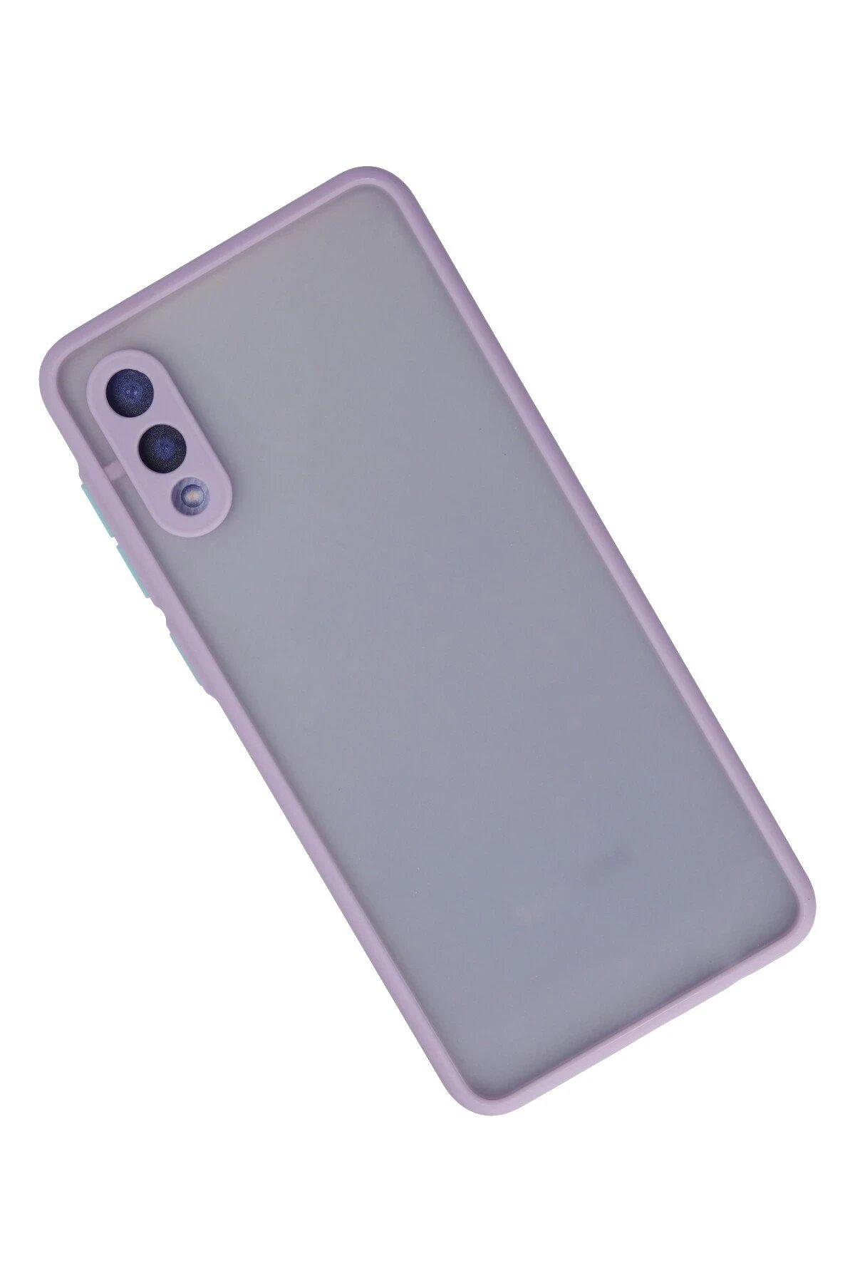 Newface Samsung Galaxy A02 Kılıf Montreal Silikon Kapak - Mor