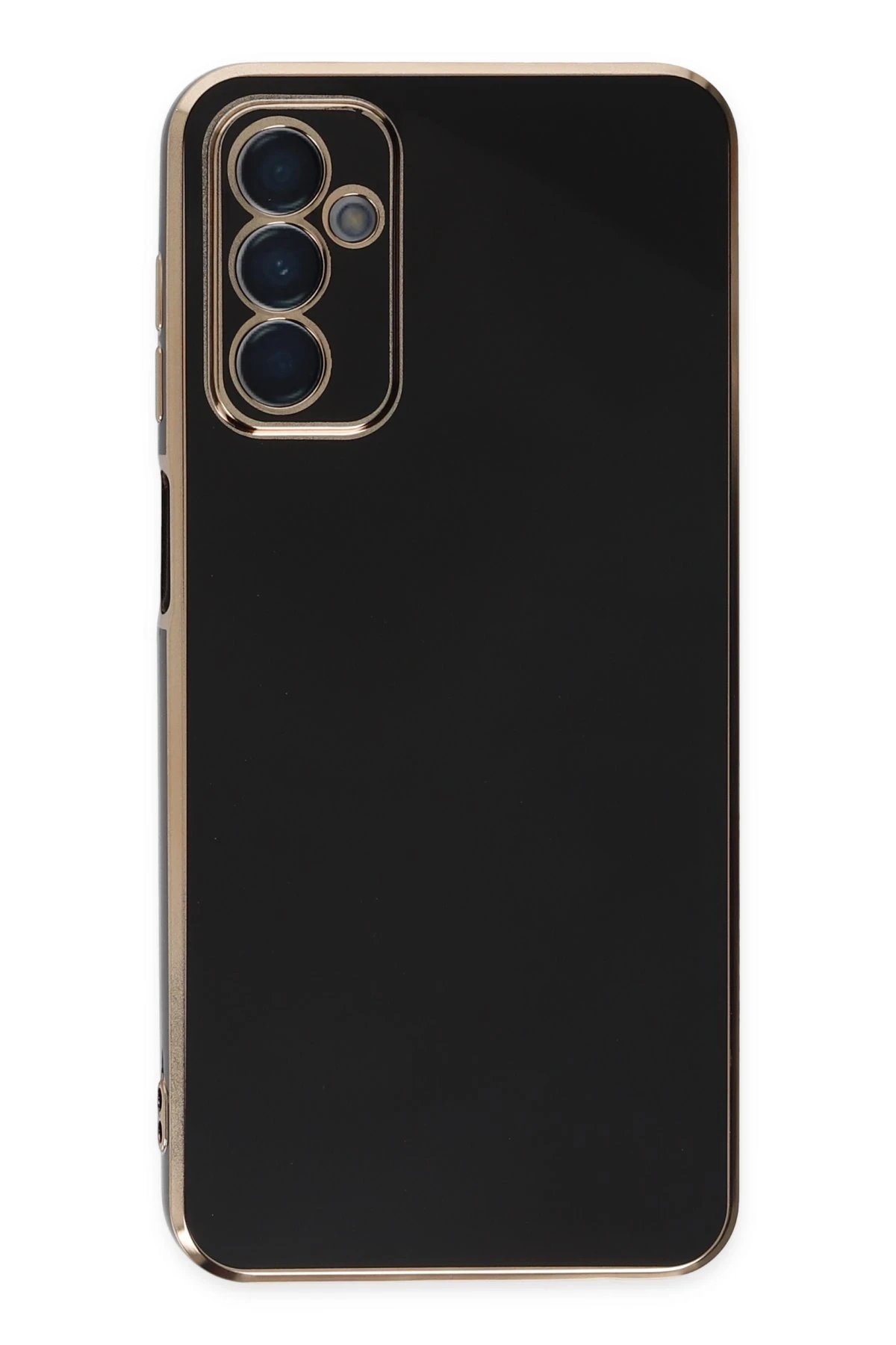 Newface Samsung Galaxy M23 Kılıf Volet Silikon - Siyah